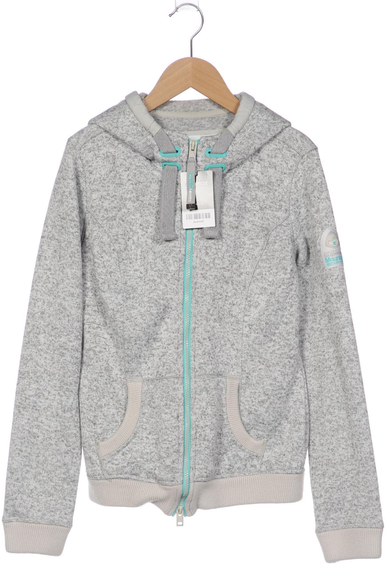 

Superdry Damen Kapuzenpullover, grau, Gr. 38