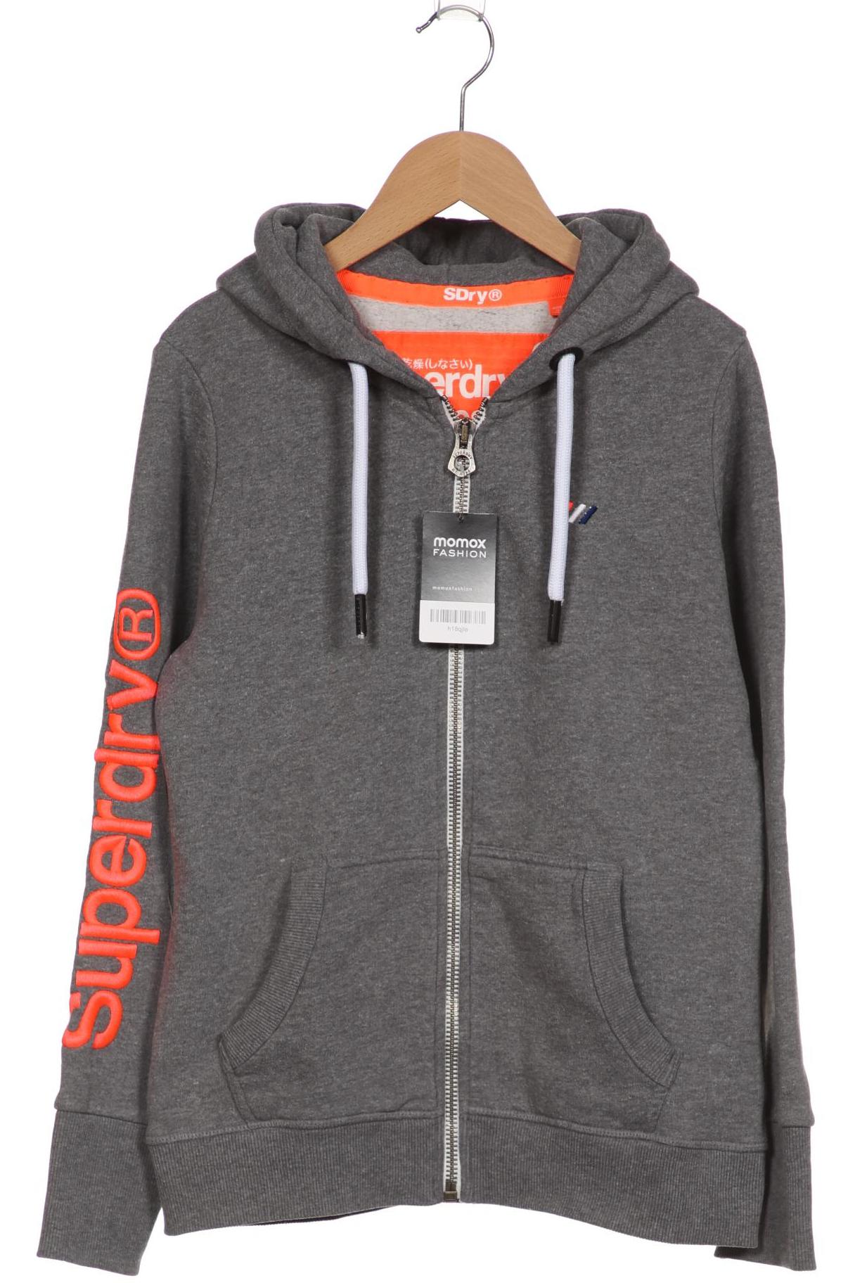 

Superdry Damen Kapuzenpullover, grau, Gr. 40