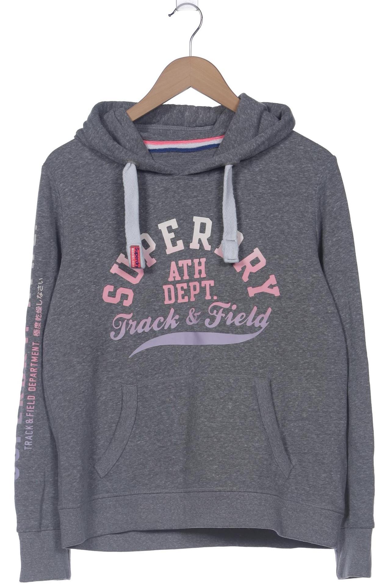 

Superdry Damen Kapuzenpullover, grau, Gr. 44