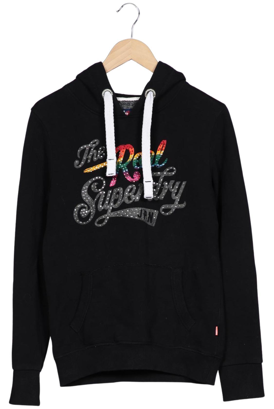 

Superdry Damen Kapuzenpullover, schwarz, Gr. 36