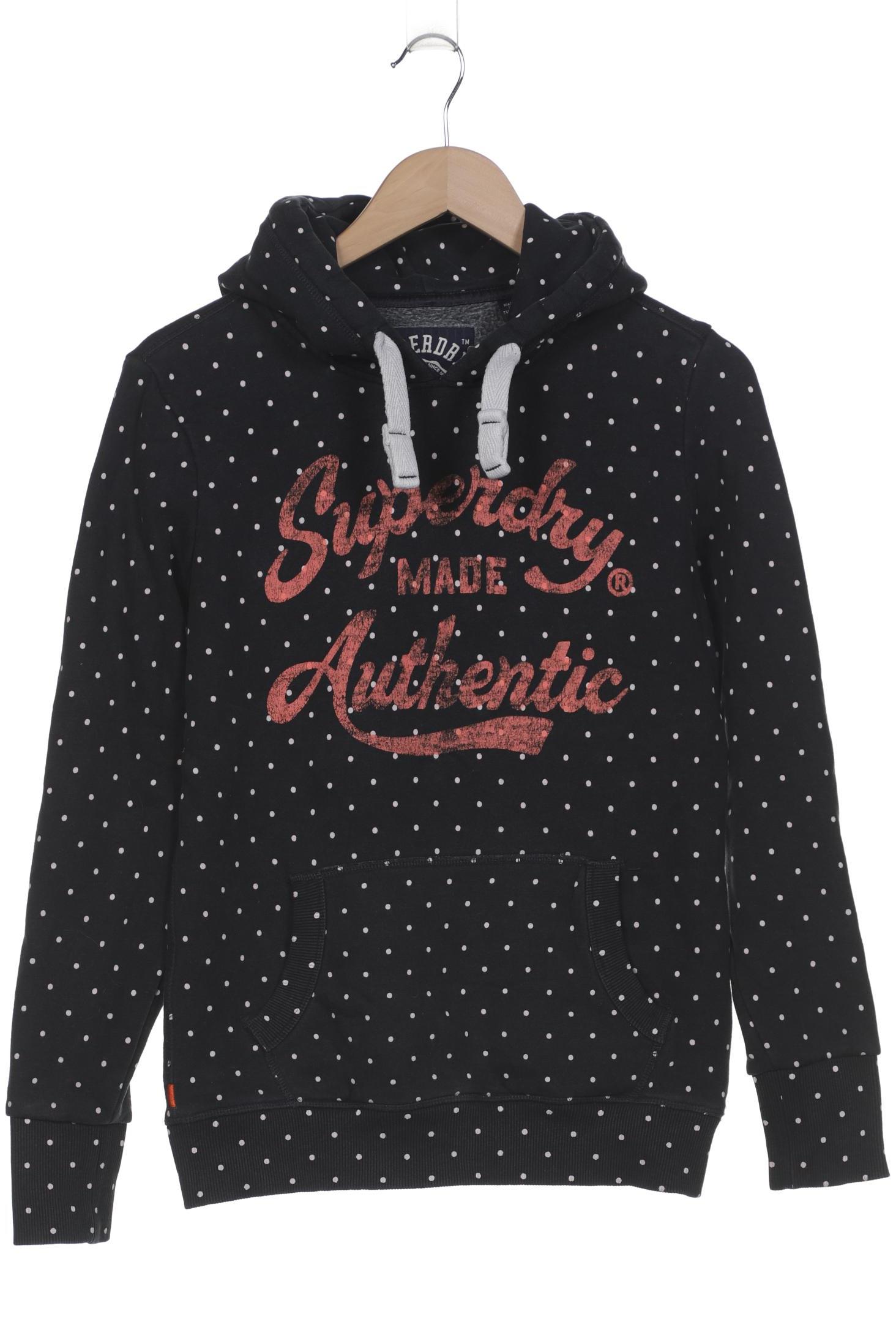 

Superdry Damen Kapuzenpullover, schwarz, Gr. 38