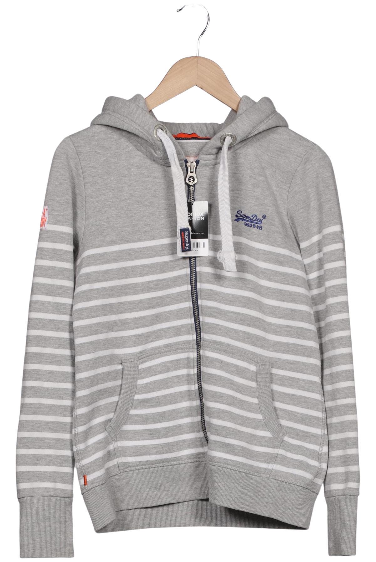 

Superdry Damen Kapuzenpullover, grau, Gr. 42