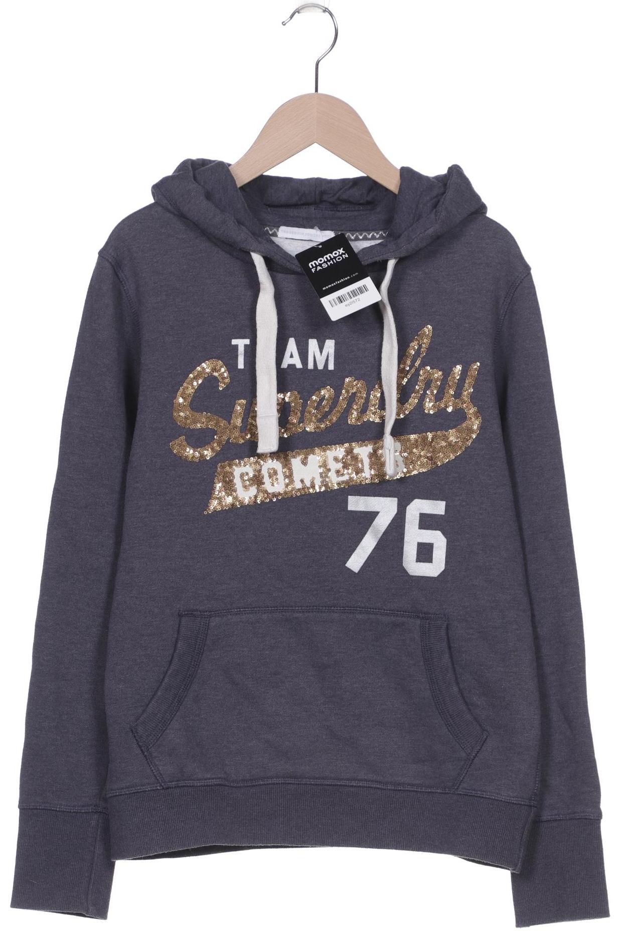 

Superdry Damen Kapuzenpullover, grau