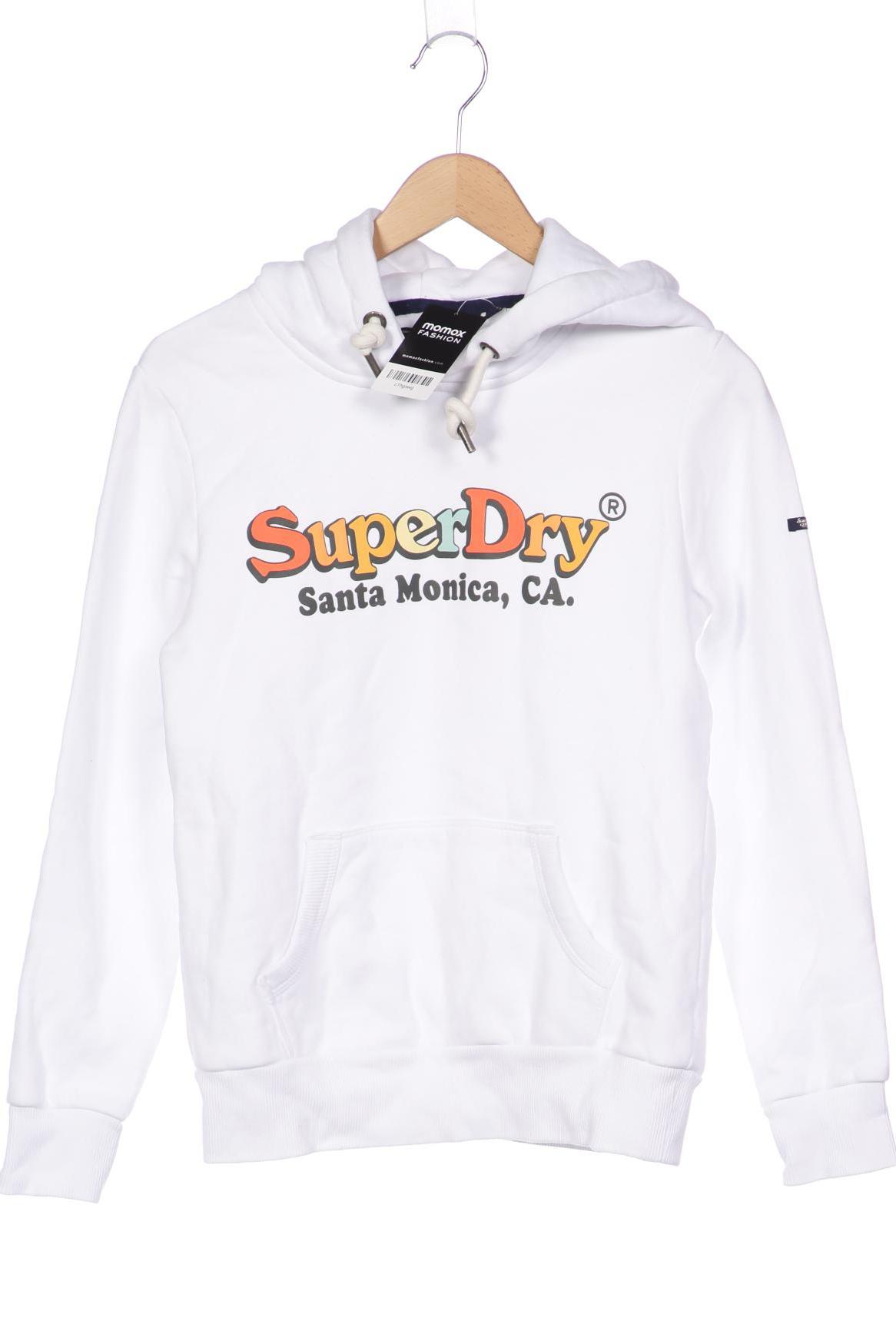 

Superdry Damen Kapuzenpullover, weiß, Gr. 36