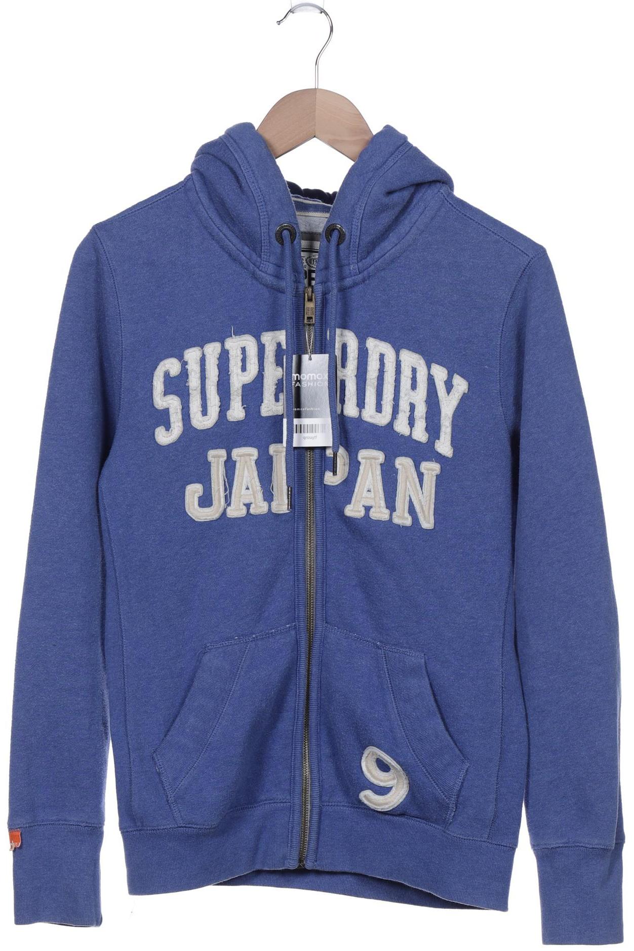 

Superdry Damen Kapuzenpullover, blau, Gr. 42