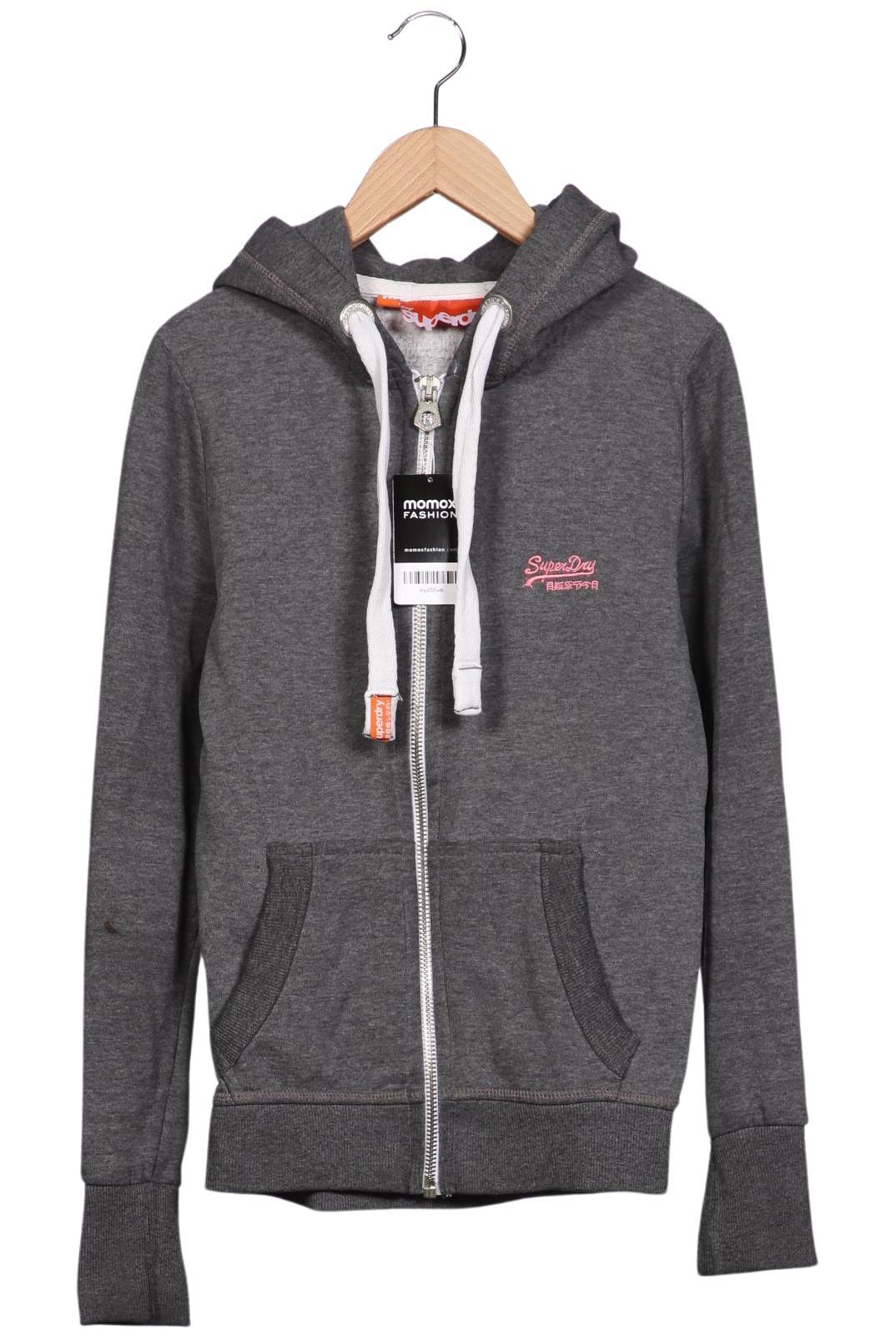 

Superdry Damen Kapuzenpullover, grau, Gr. 38