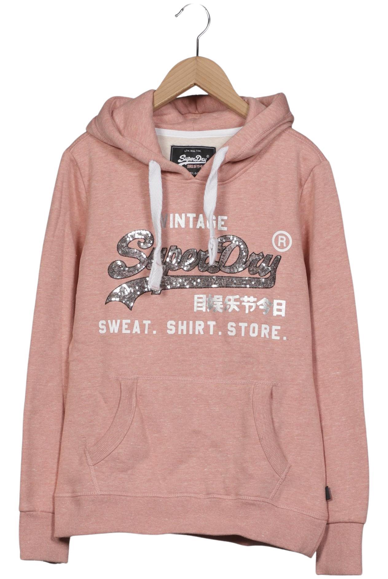 

Superdry Damen Kapuzenpullover, pink, Gr. 40
