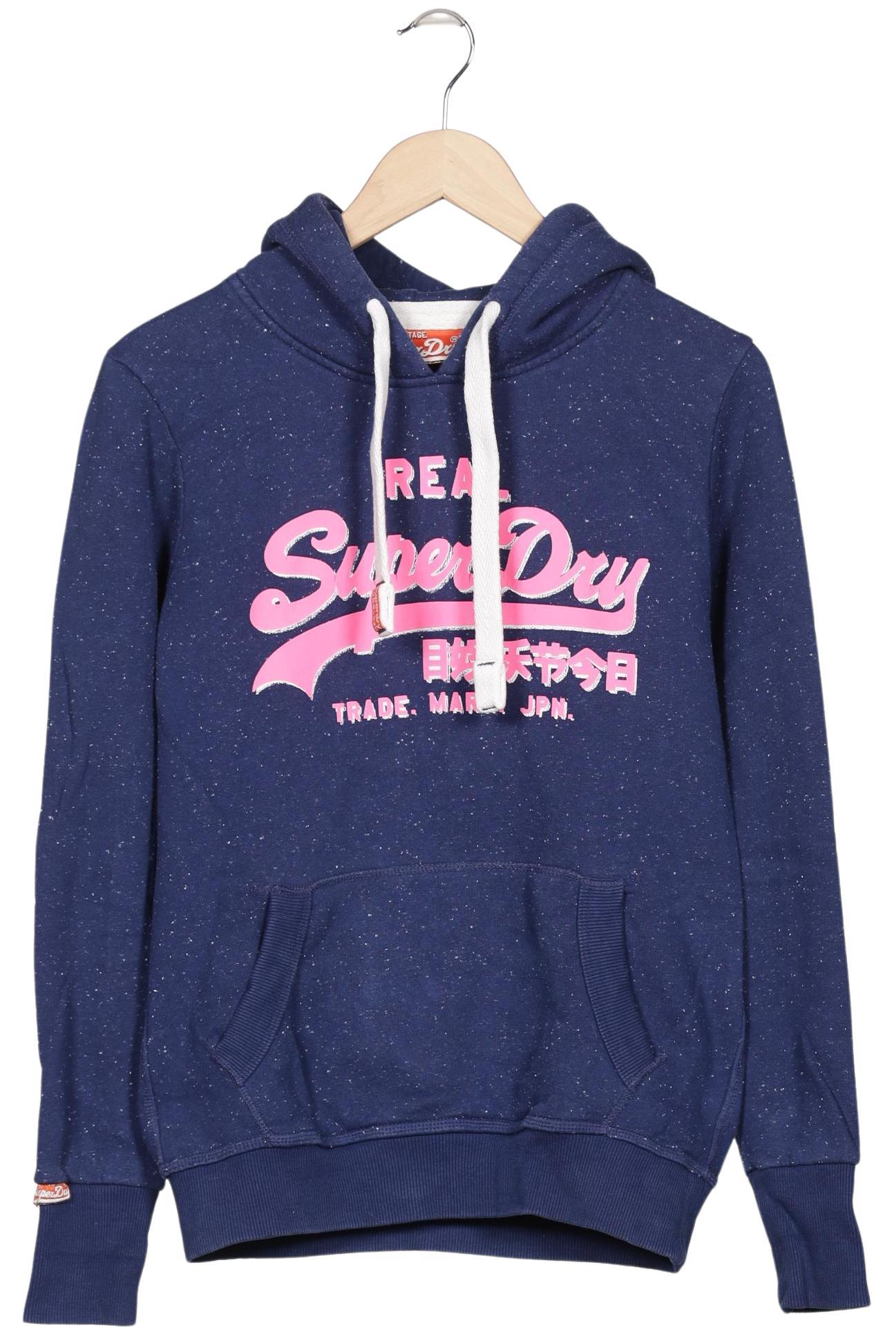 

Superdry Damen Kapuzenpullover, marineblau, Gr. 38