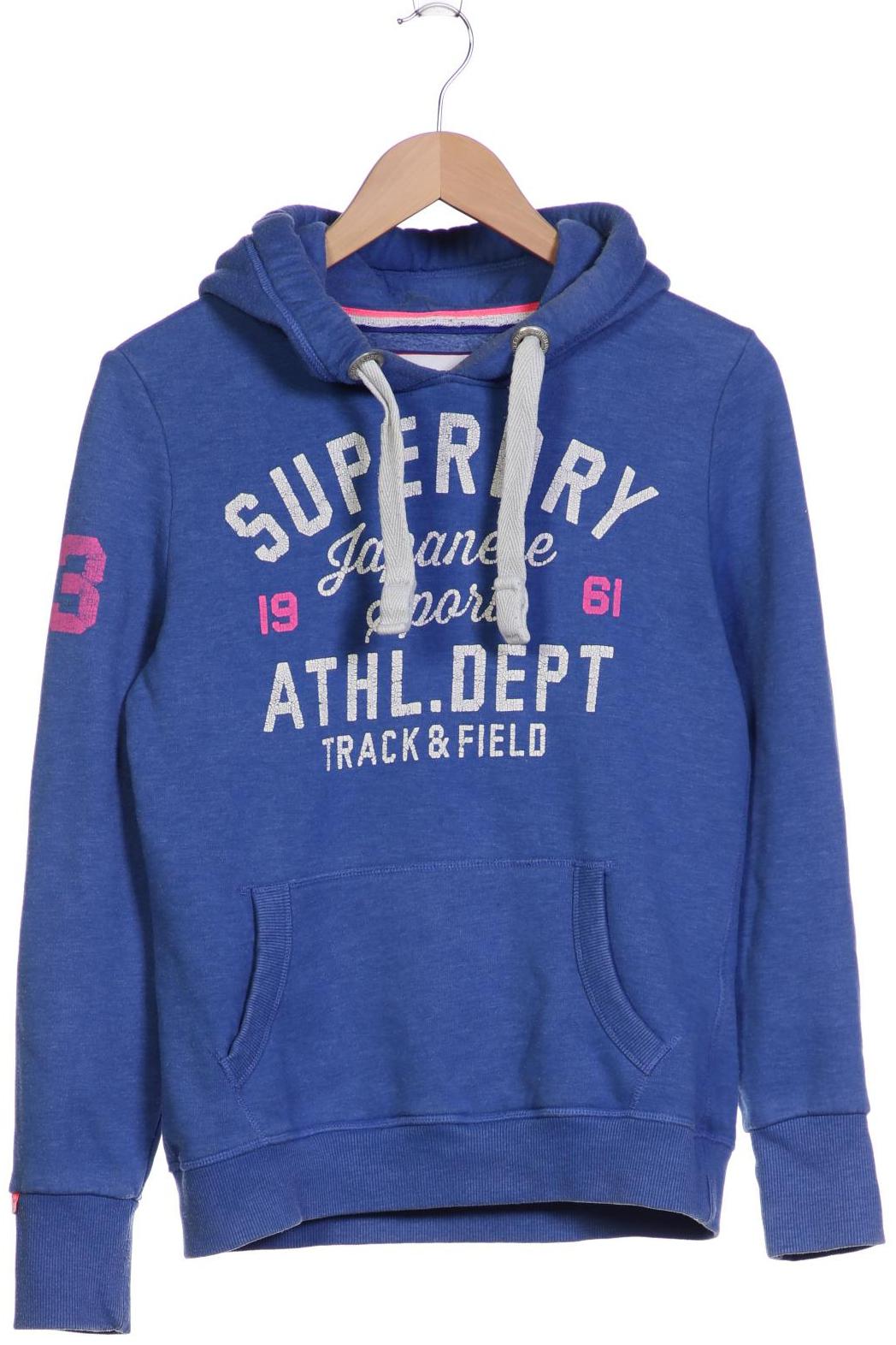 

Superdry Damen Kapuzenpullover, blau