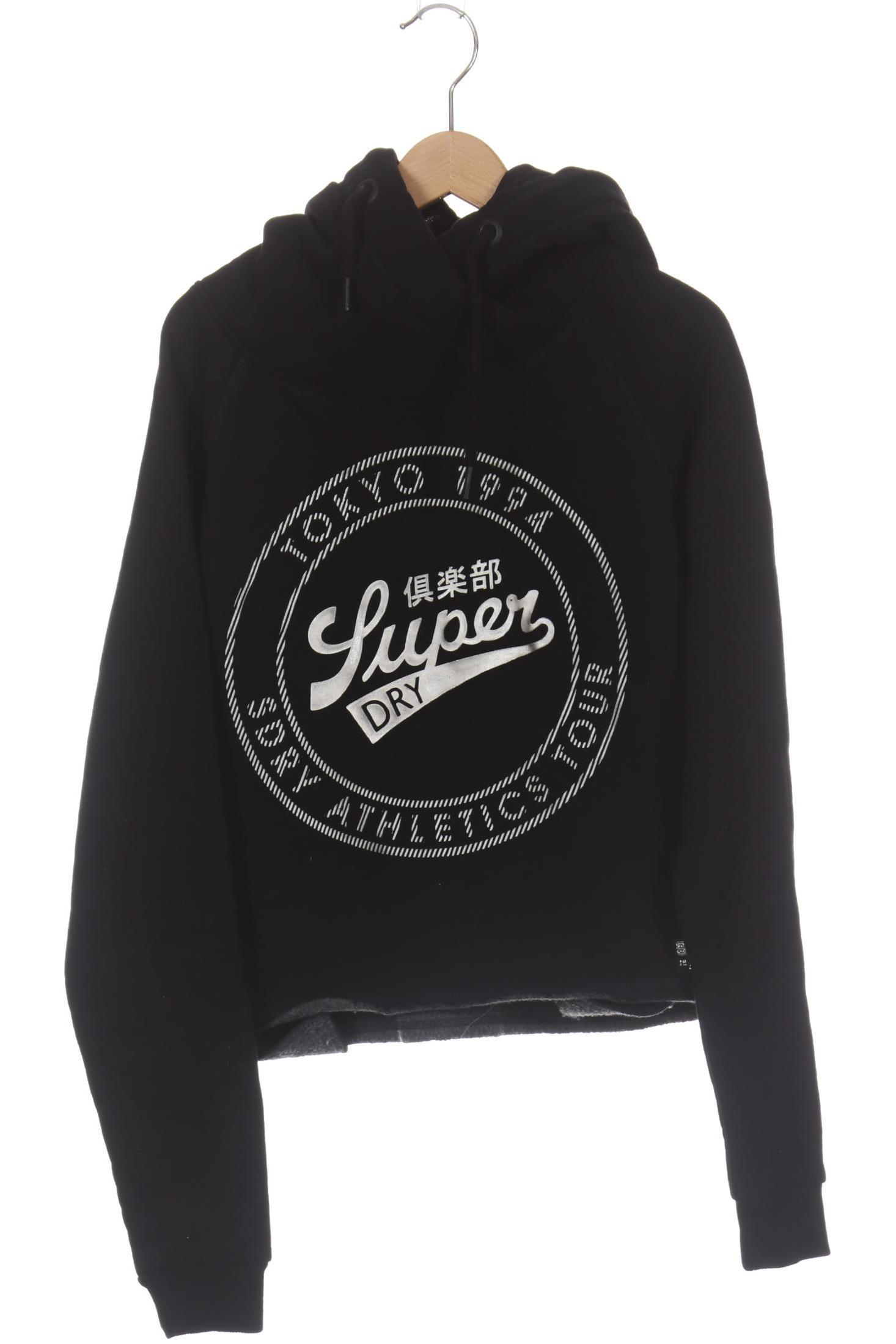 

Superdry Damen Kapuzenpullover, schwarz, Gr. 38
