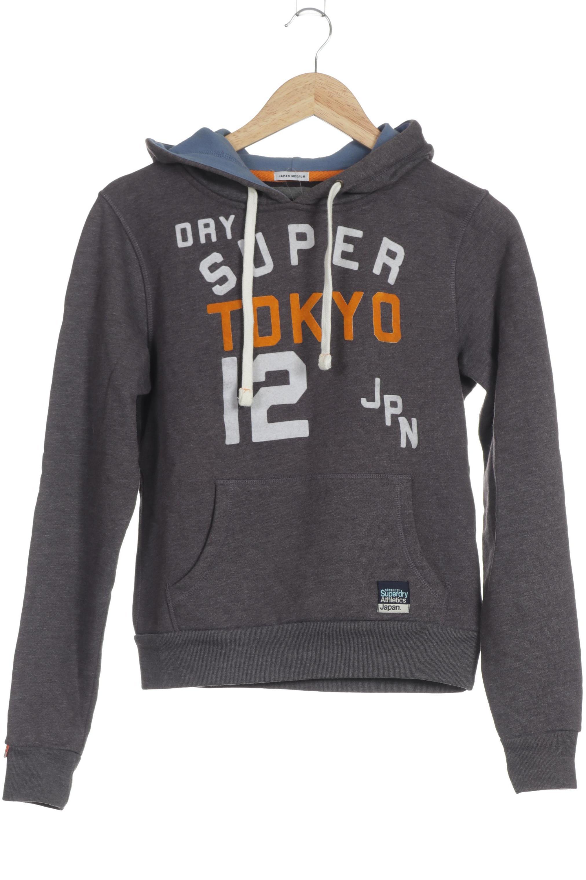 

Superdry Damen Kapuzenpullover, grau, Gr.