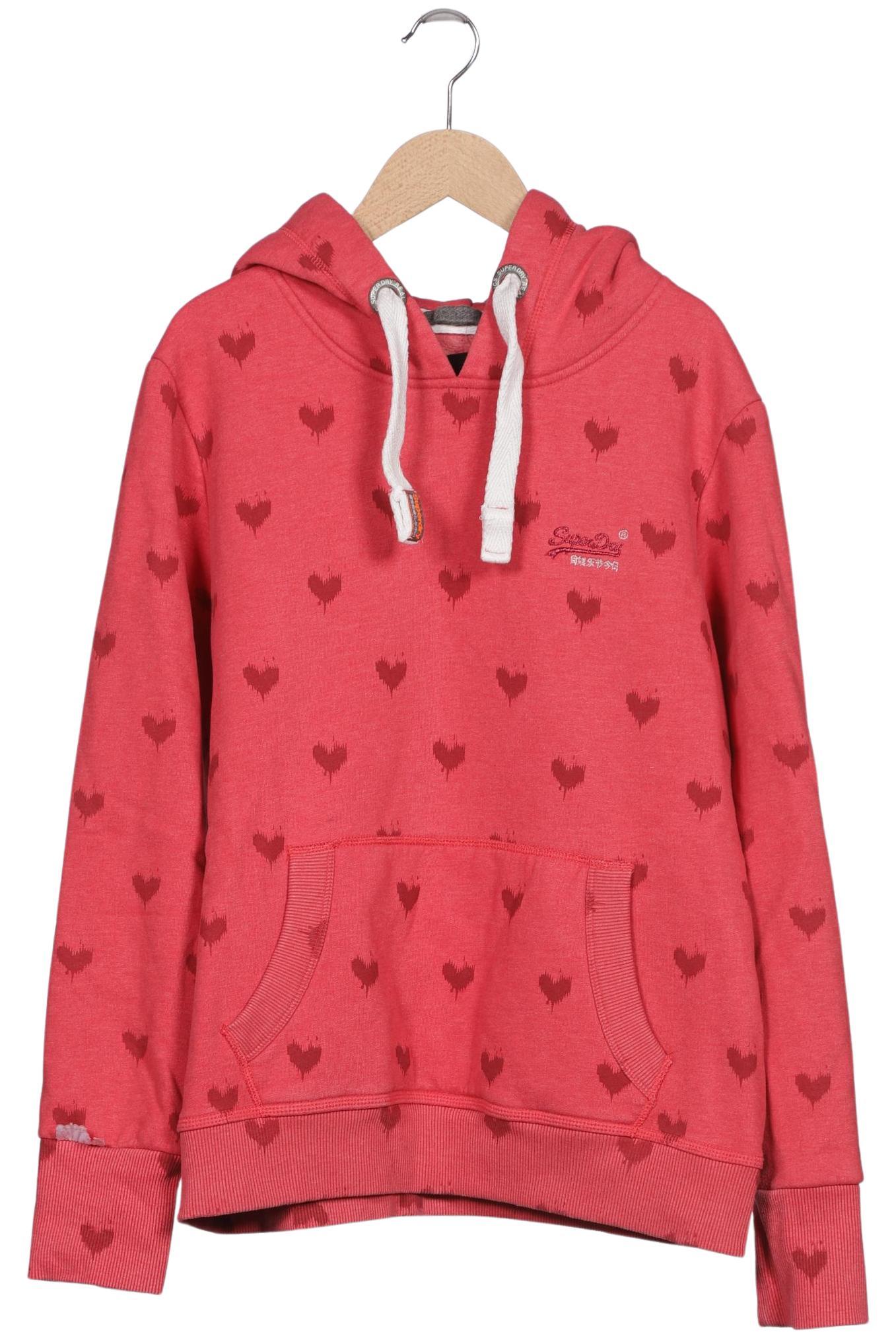 

Superdry Damen Kapuzenpullover, rot, Gr. 44