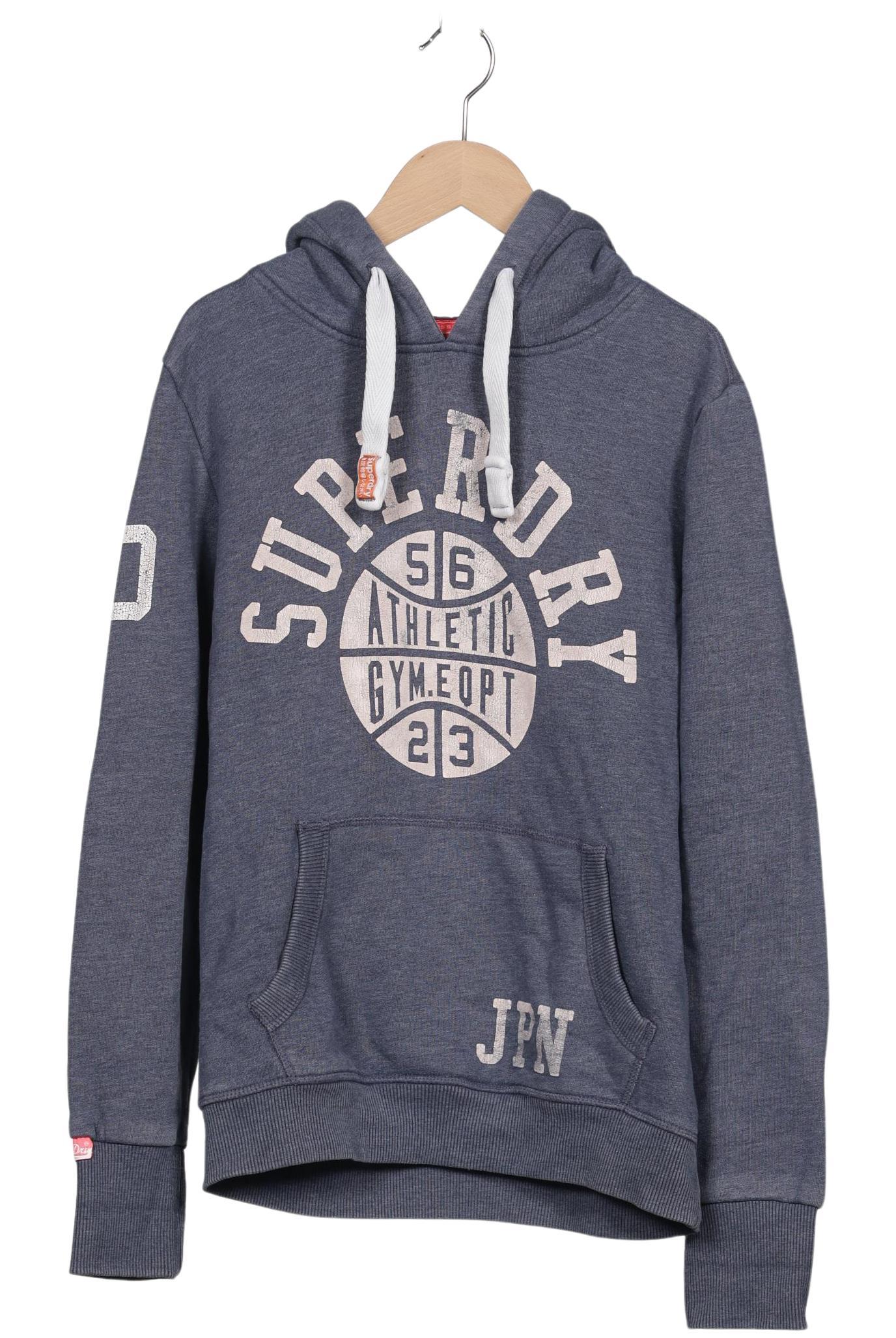 

Superdry Damen Kapuzenpullover, blau, Gr. 38