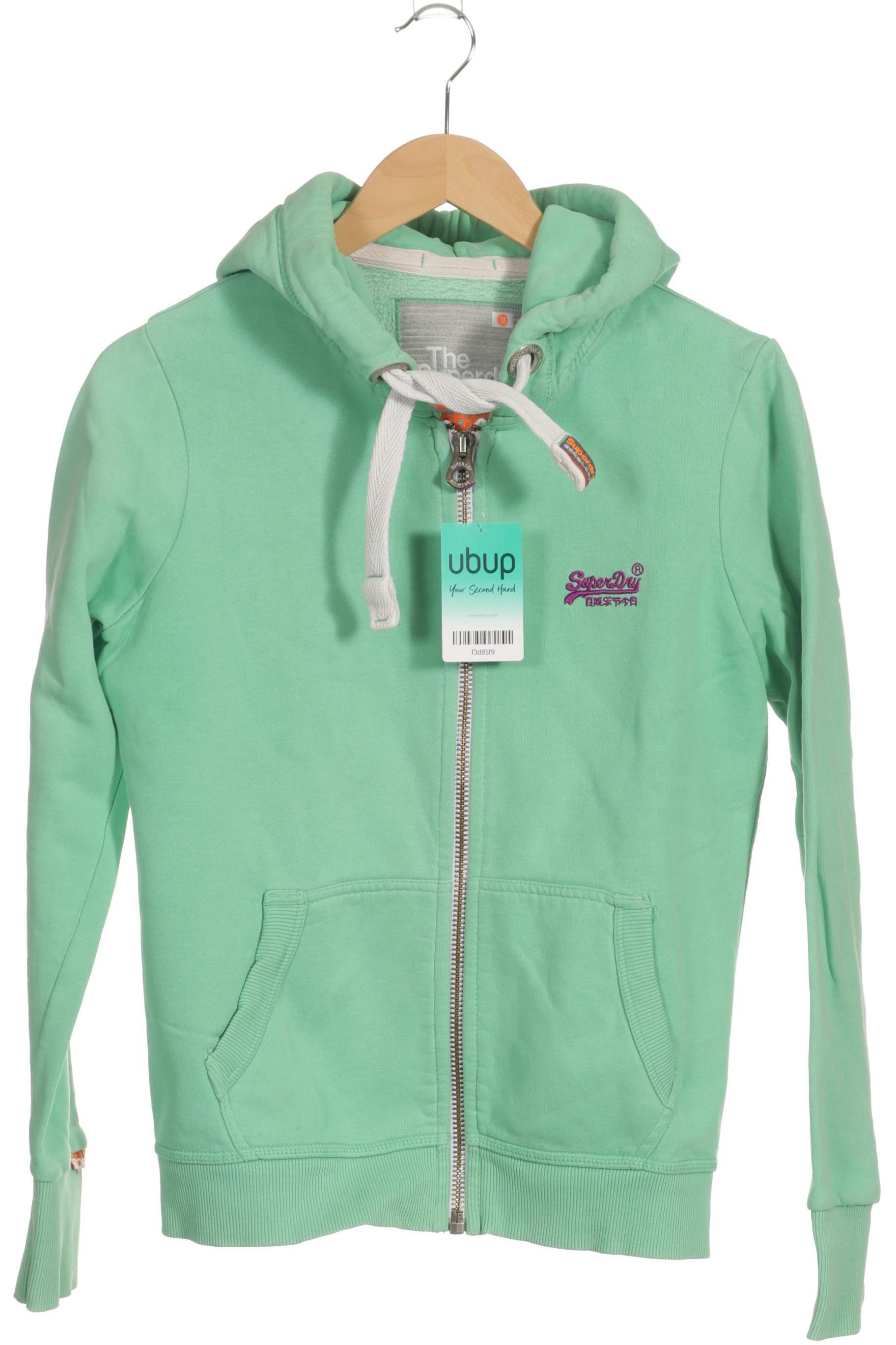 

Superdry Damen Kapuzenpullover, grün, Gr.