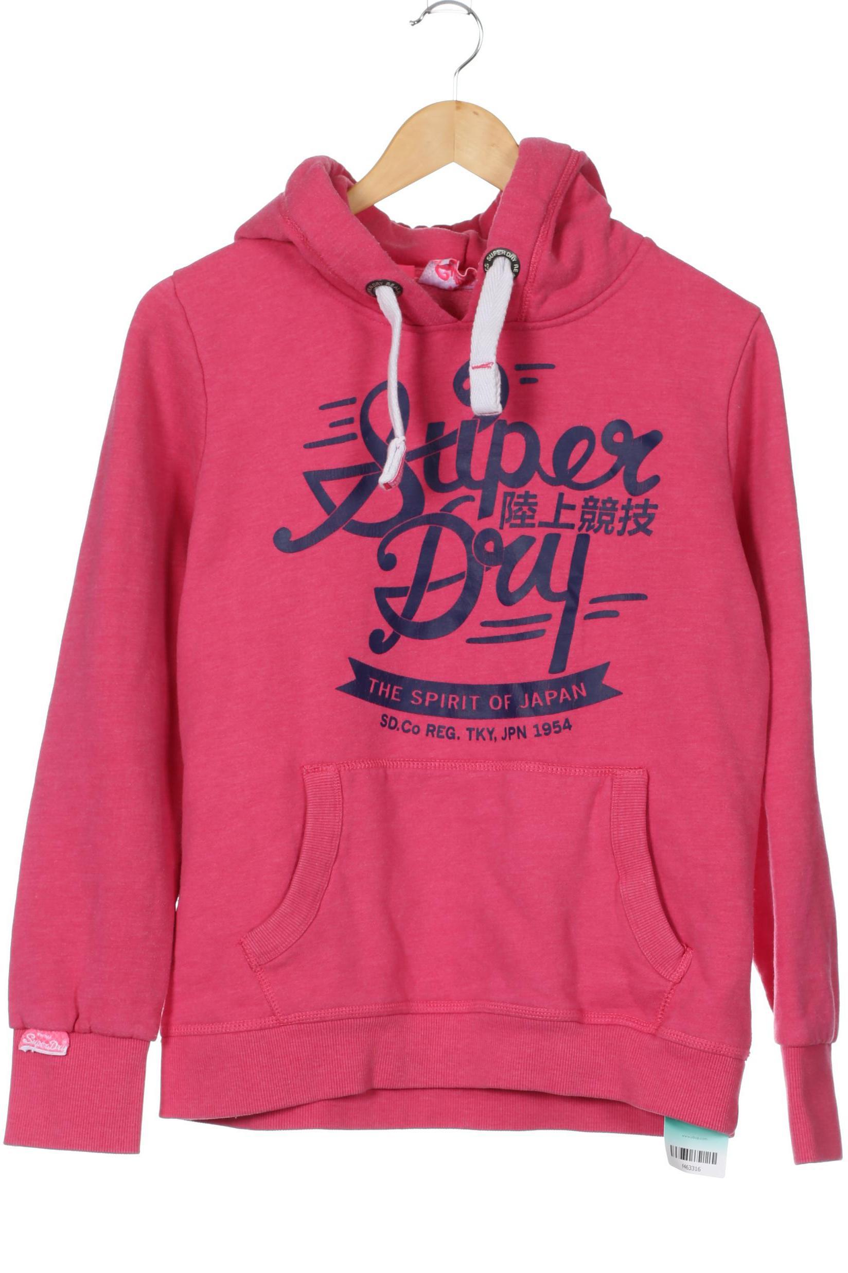 

Superdry Damen Kapuzenpullover, pink, Gr.