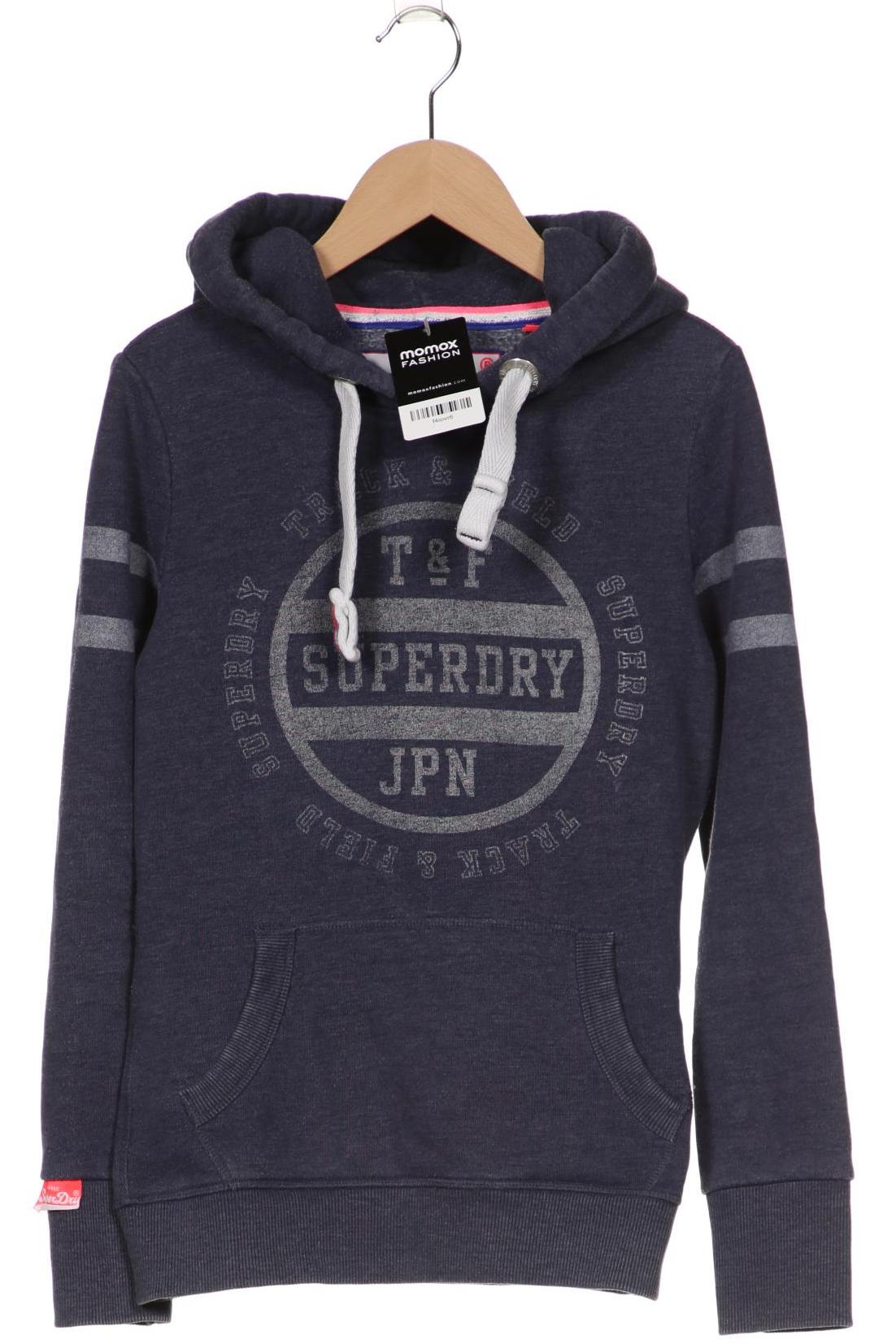 

Superdry Damen Kapuzenpullover, blau