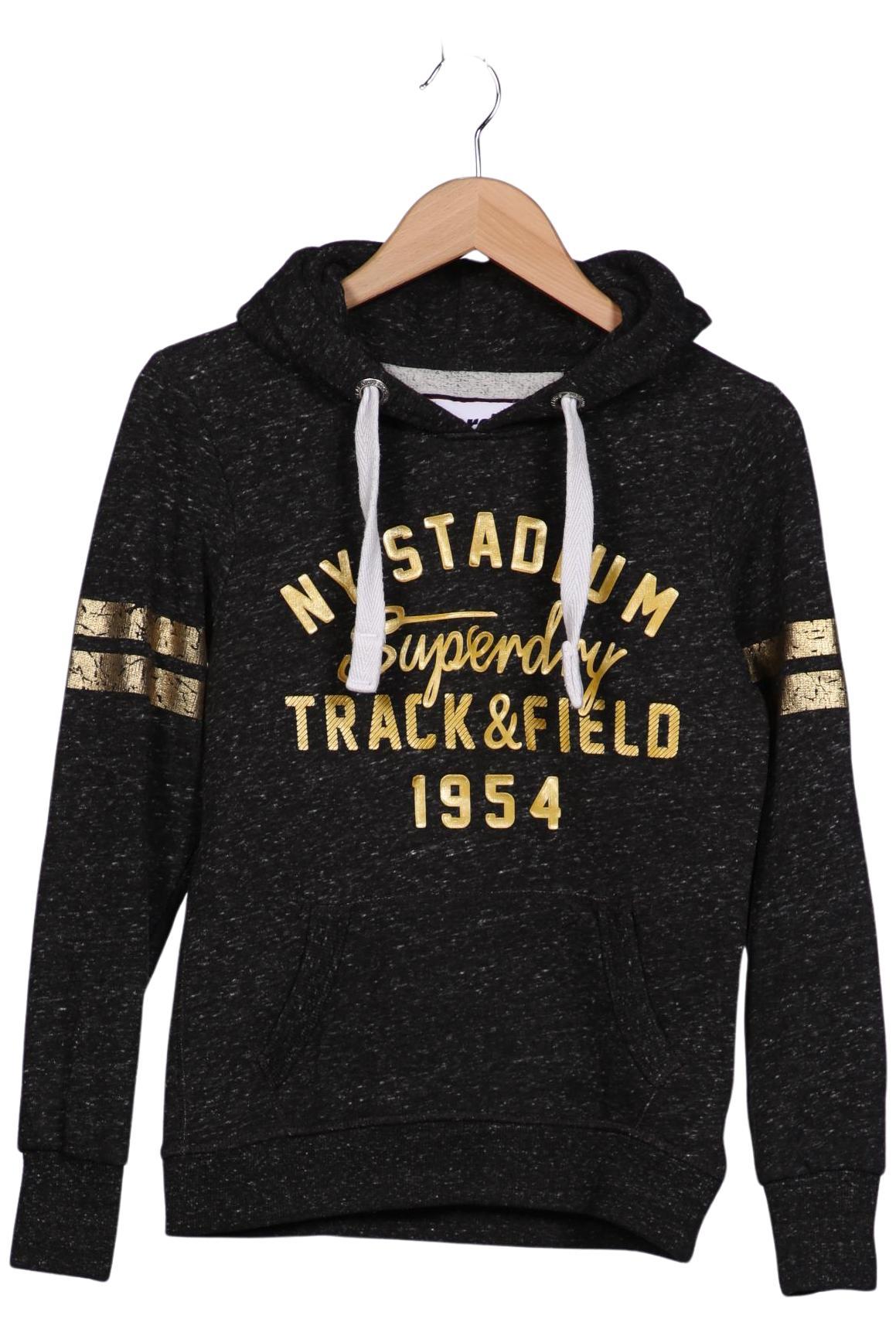

Superdry Damen Kapuzenpullover, grau, Gr. 38