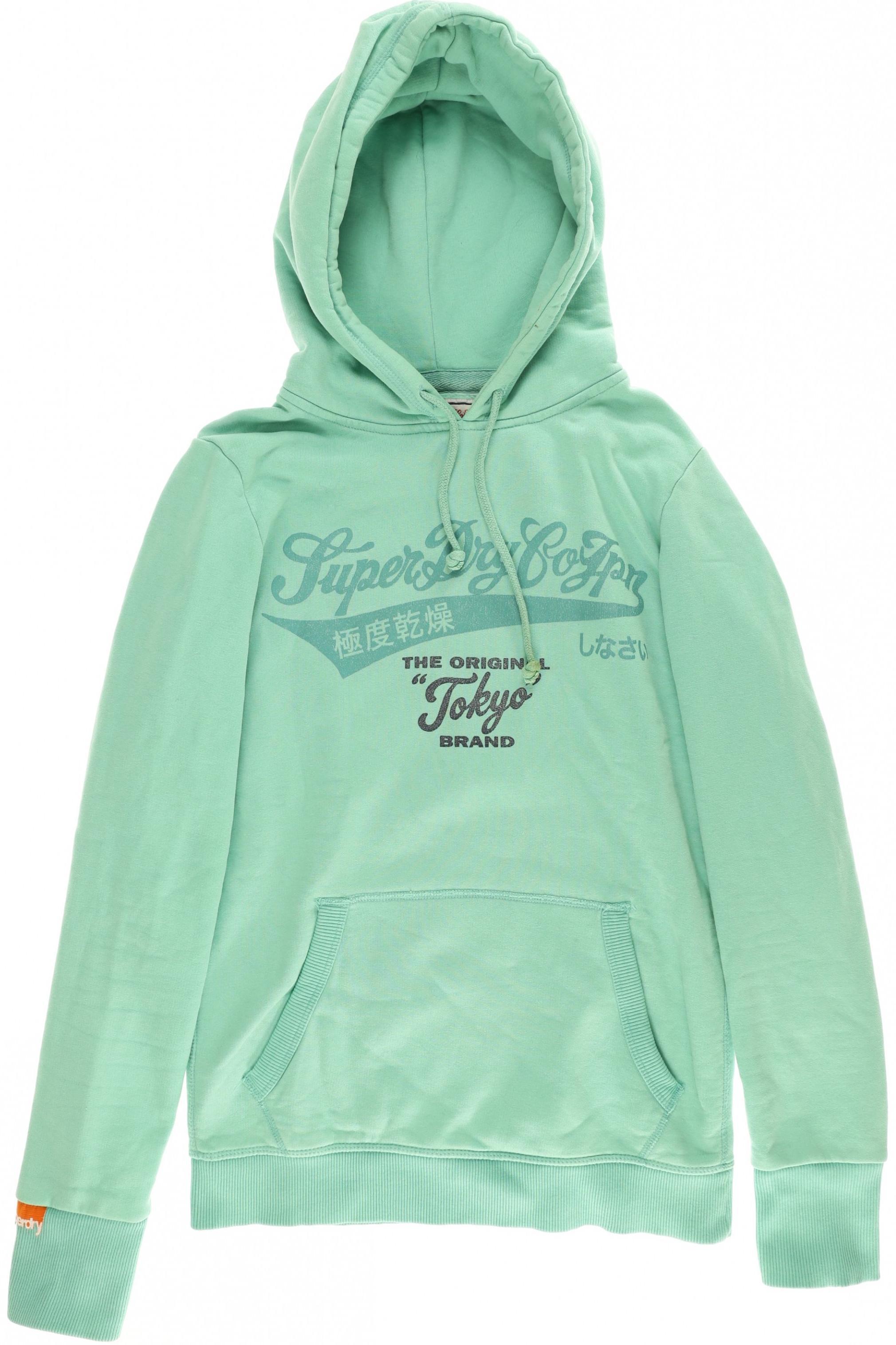 

Superdry Damen Kapuzenpullover, türkis, Gr.