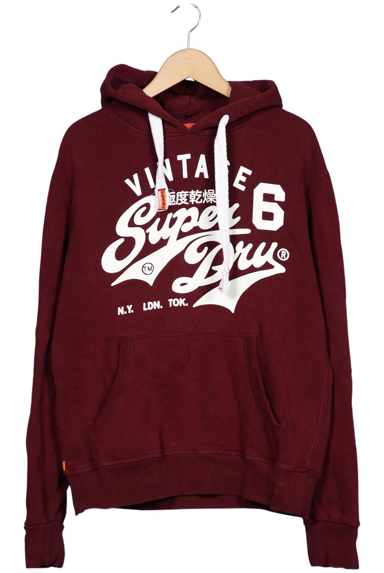 

Superdry Damen Kapuzenpullover, bordeaux, Gr. 42