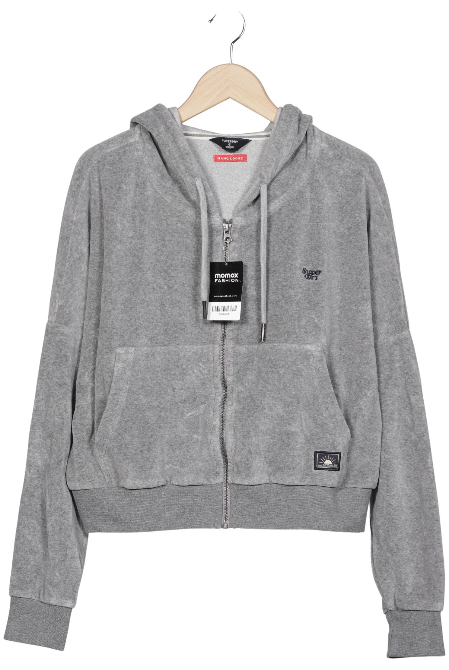 

Superdry Damen Kapuzenpullover, grau, Gr. 44