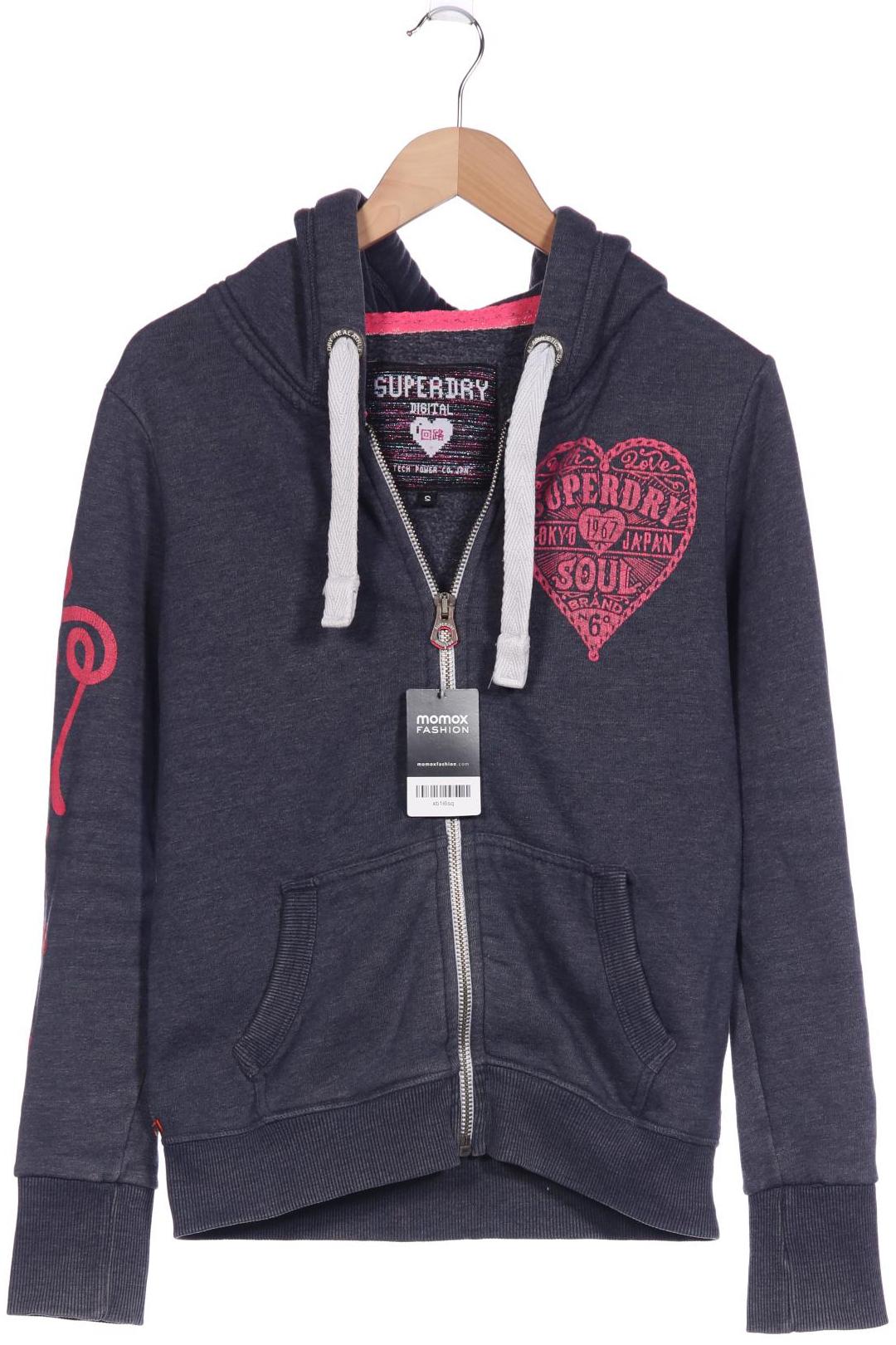 

Superdry Damen Kapuzenpullover, marineblau, Gr. 36
