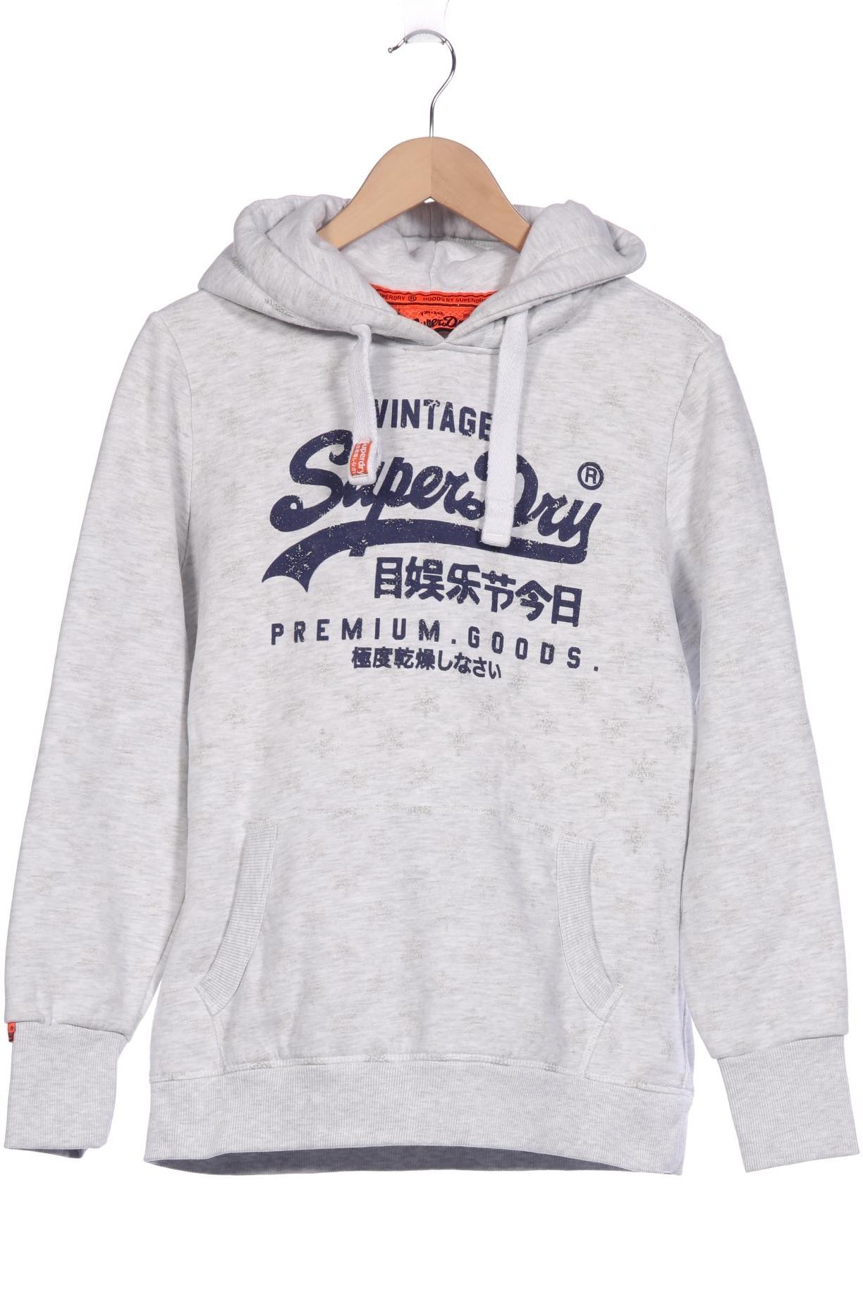

Superdry Damen Kapuzenpullover, grau, Gr. 44