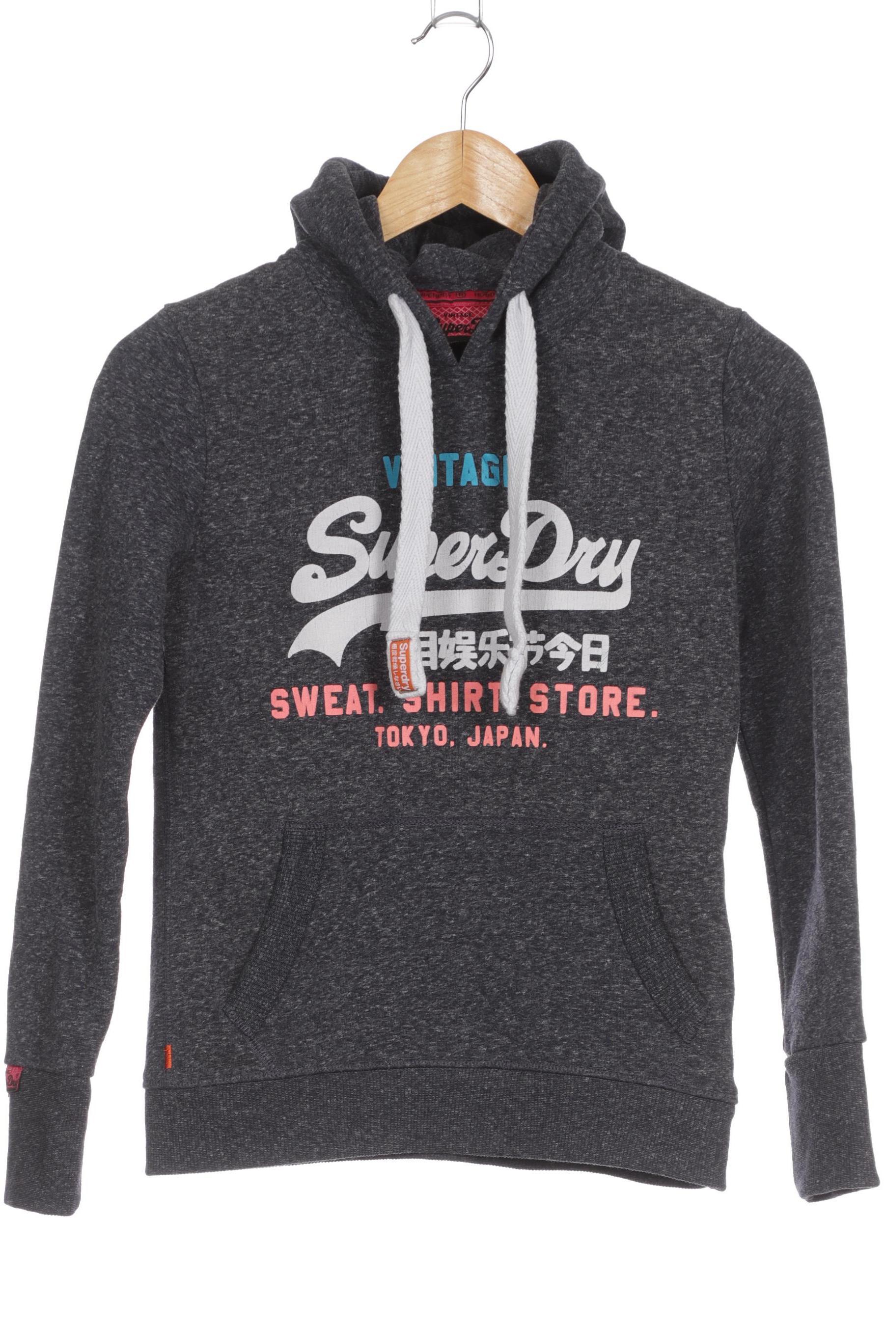 

Superdry Damen Kapuzenpullover, blau, Gr.