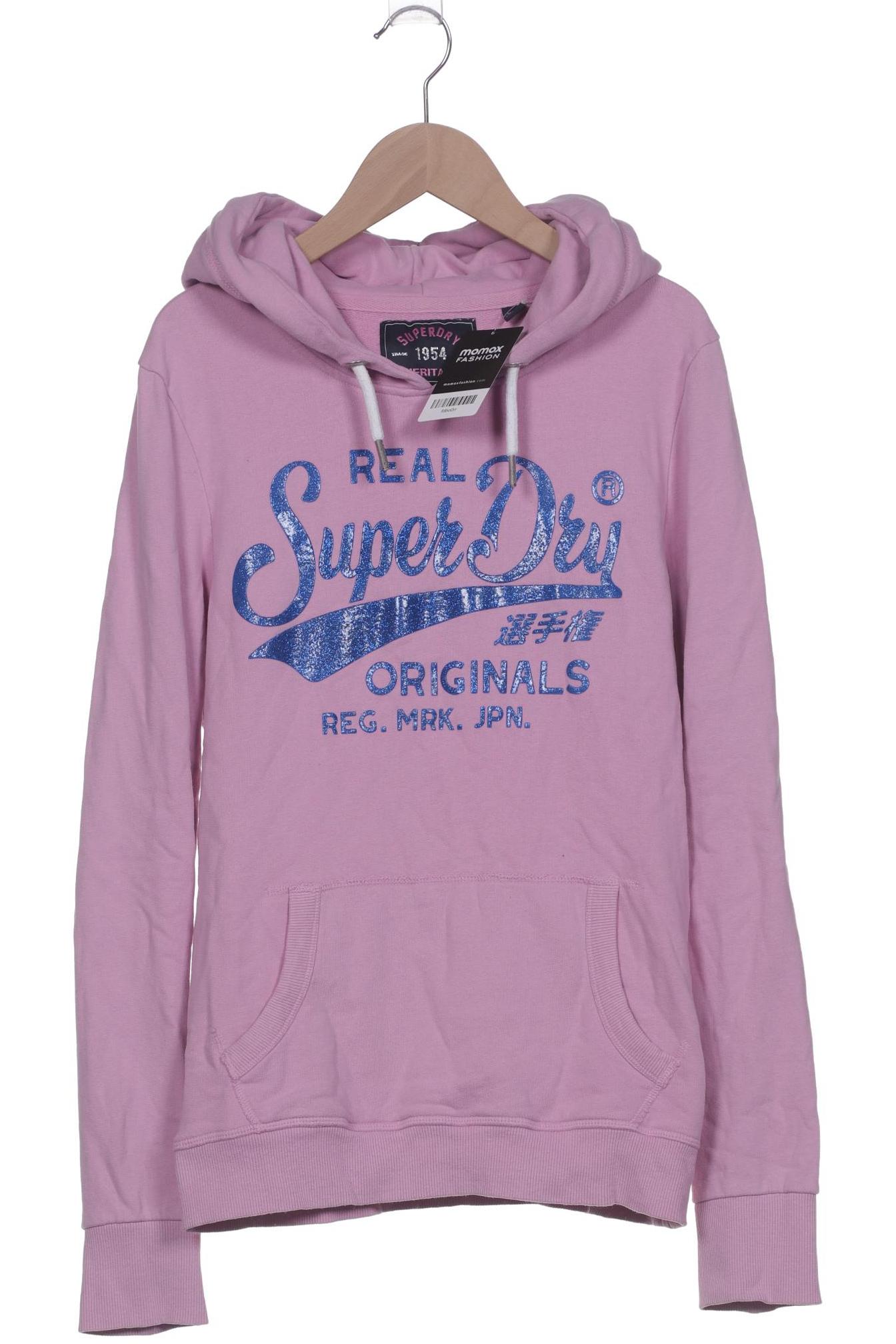 

Superdry Damen Kapuzenpullover, pink, Gr. 38