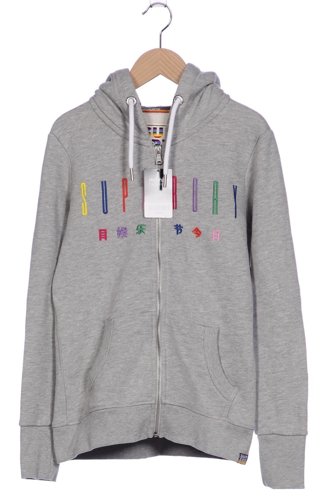 

Superdry Damen Kapuzenpullover, grau, Gr. 36