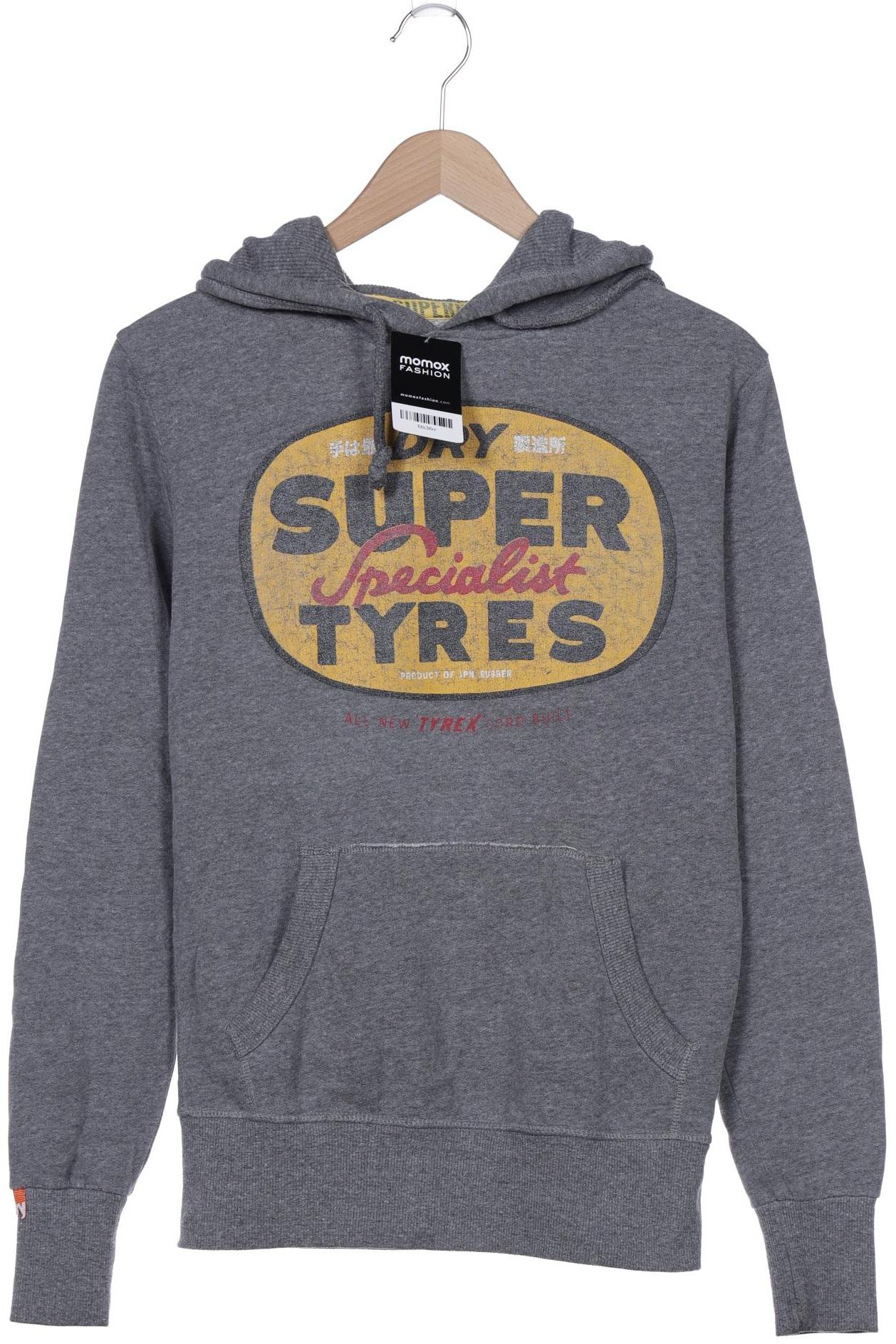 

Superdry Damen Kapuzenpullover, grau