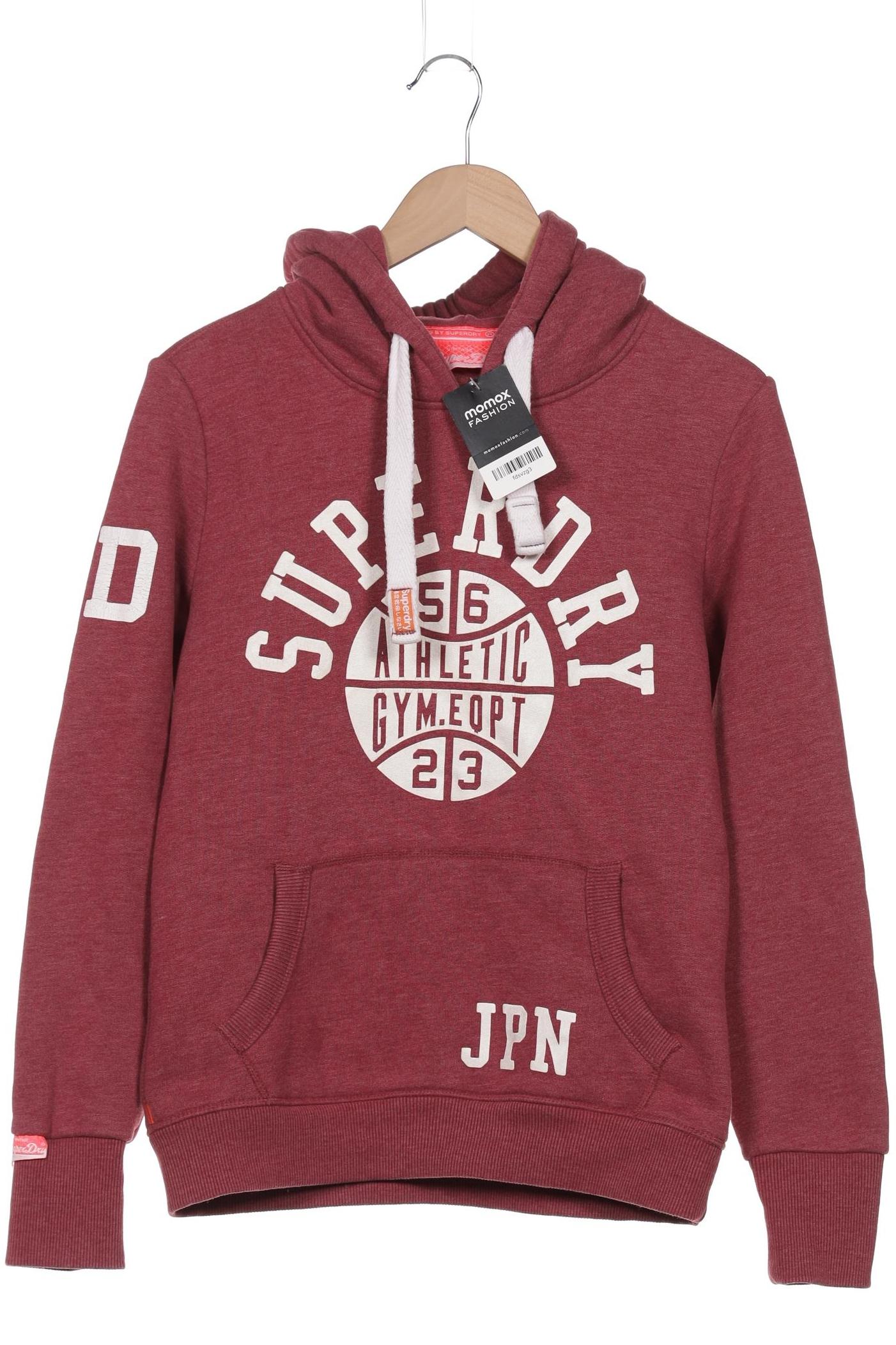

Superdry Damen Kapuzenpullover, bordeaux, Gr. 38
