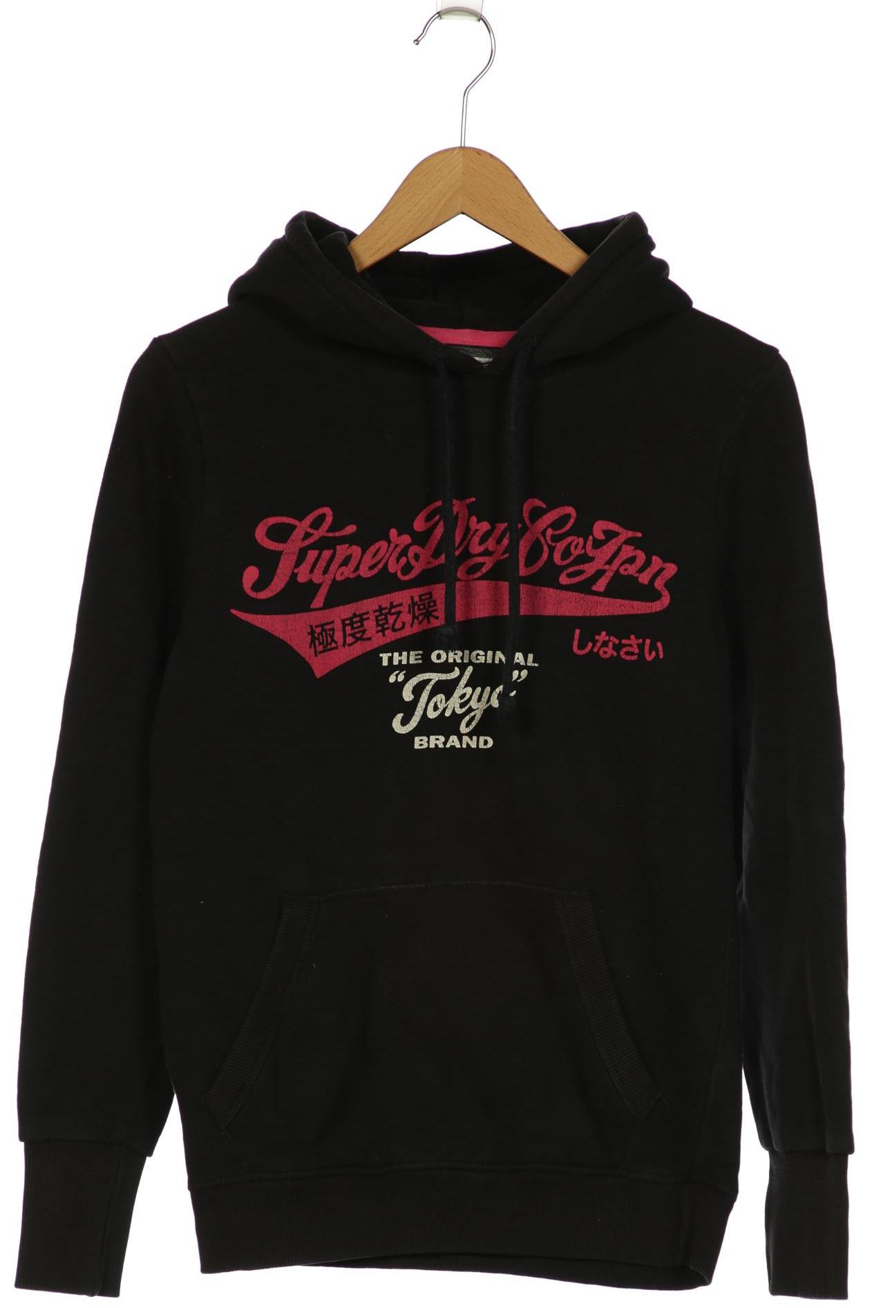 

Superdry Damen Kapuzenpullover, schwarz