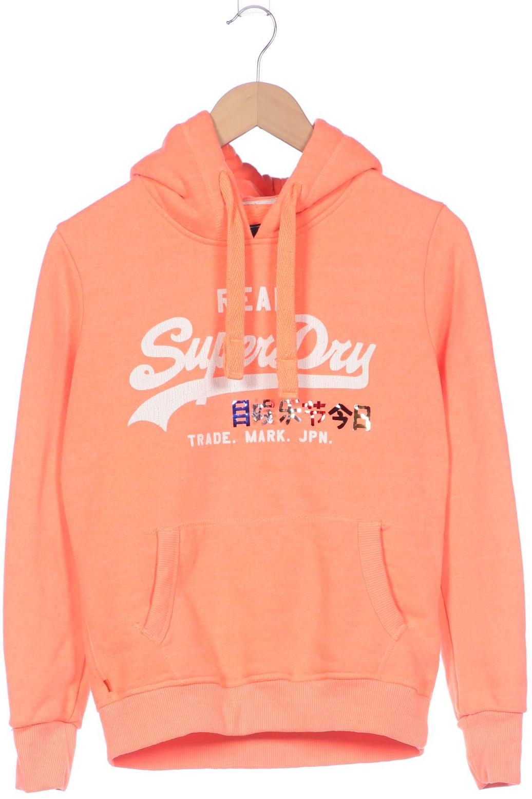 

Superdry Damen Kapuzenpullover, orange, Gr. 40