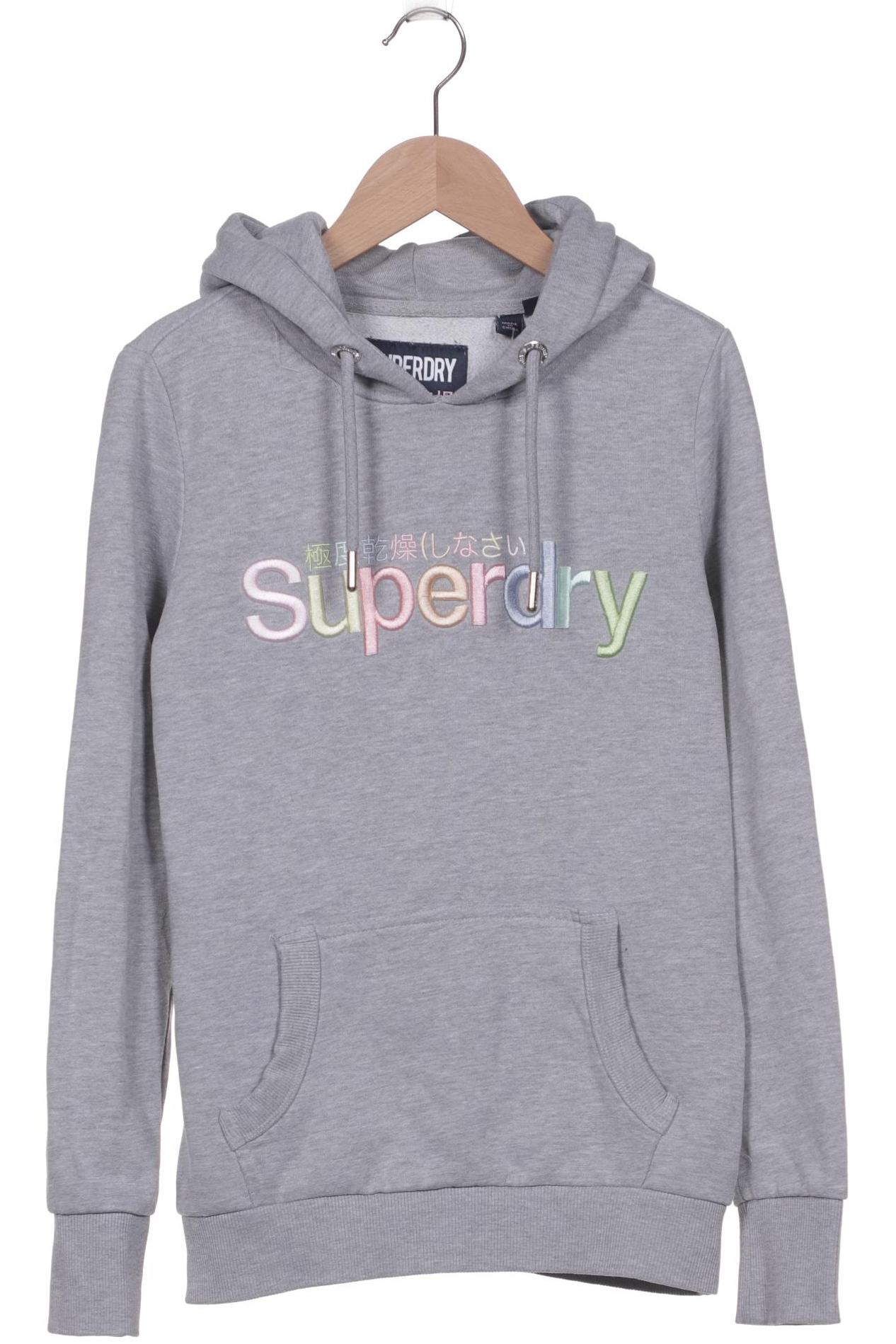 

Superdry Damen Kapuzenpullover, grau
