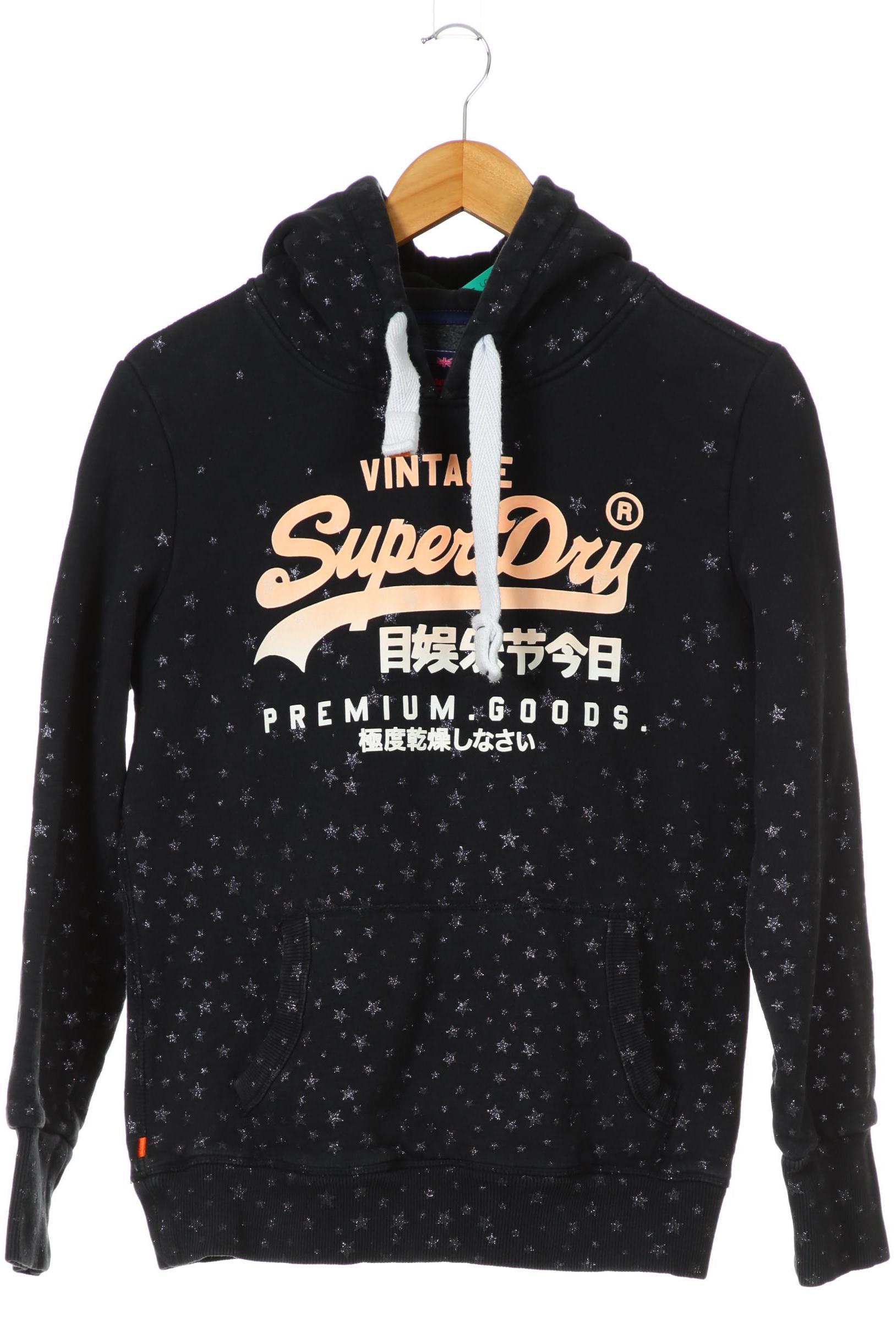 

Superdry Damen Kapuzenpullover, blau, Gr.