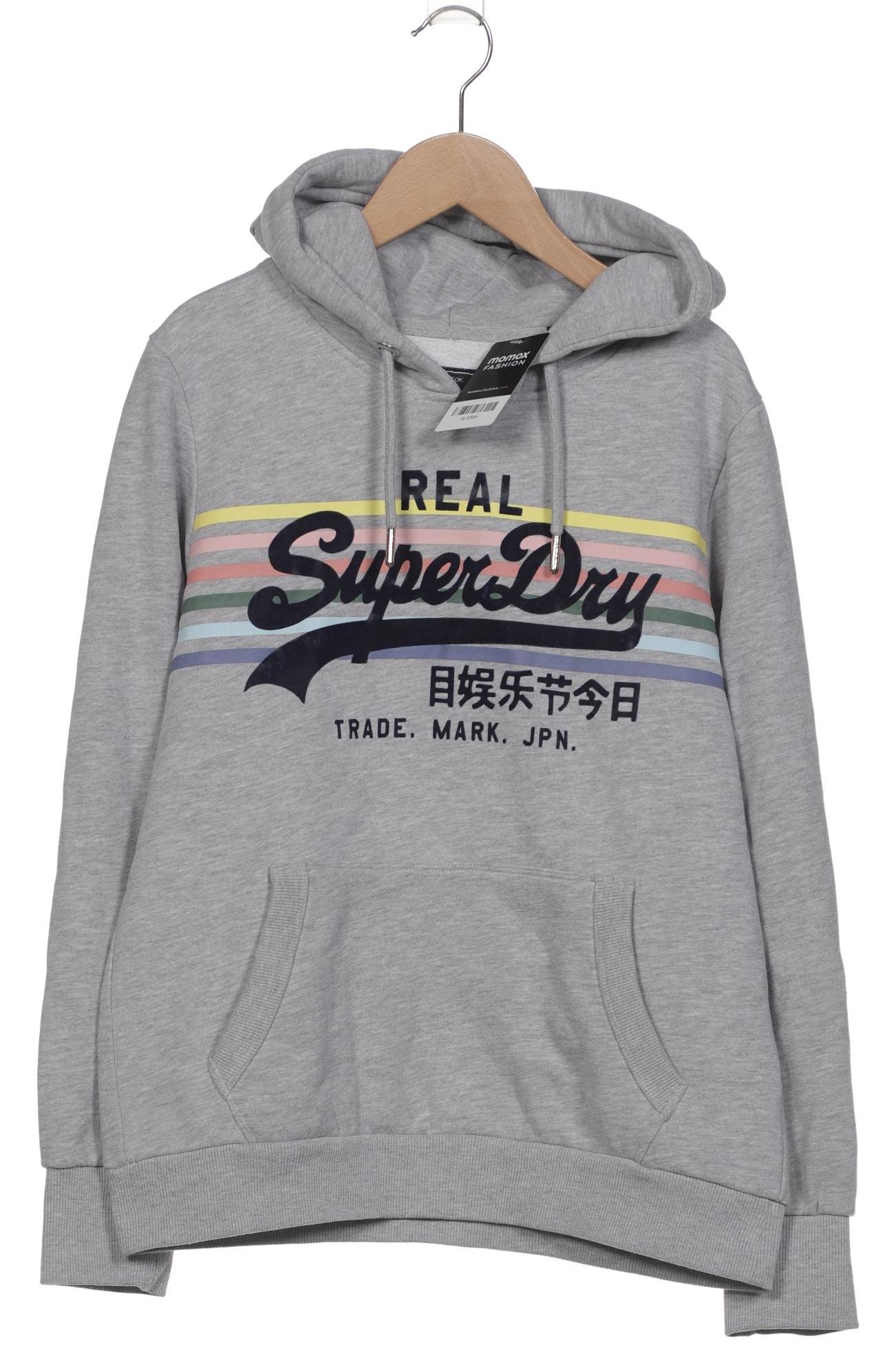 

Superdry Damen Kapuzenpullover, grau, Gr. 42