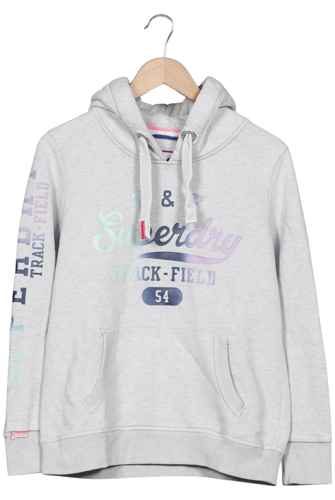 

Superdry Damen Kapuzenpullover, grau, Gr. 42