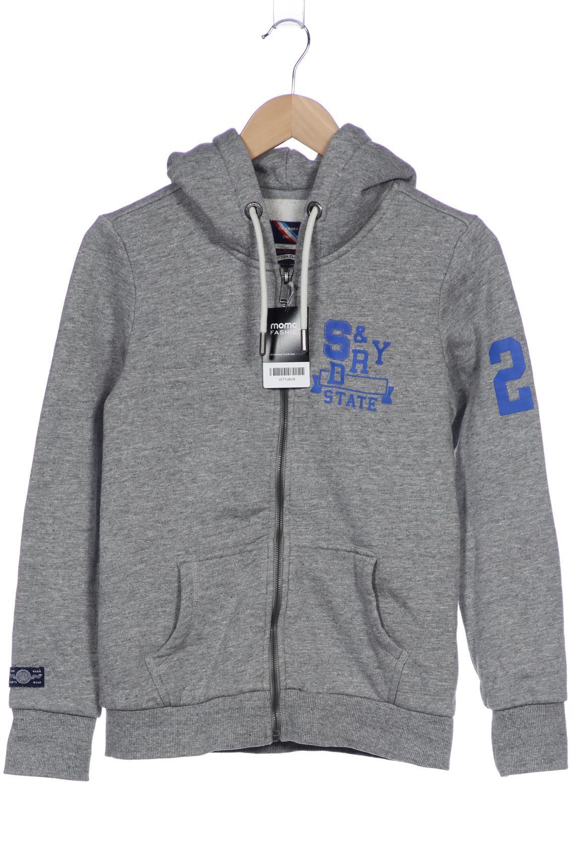

Superdry Damen Kapuzenpullover, grau, Gr. 38