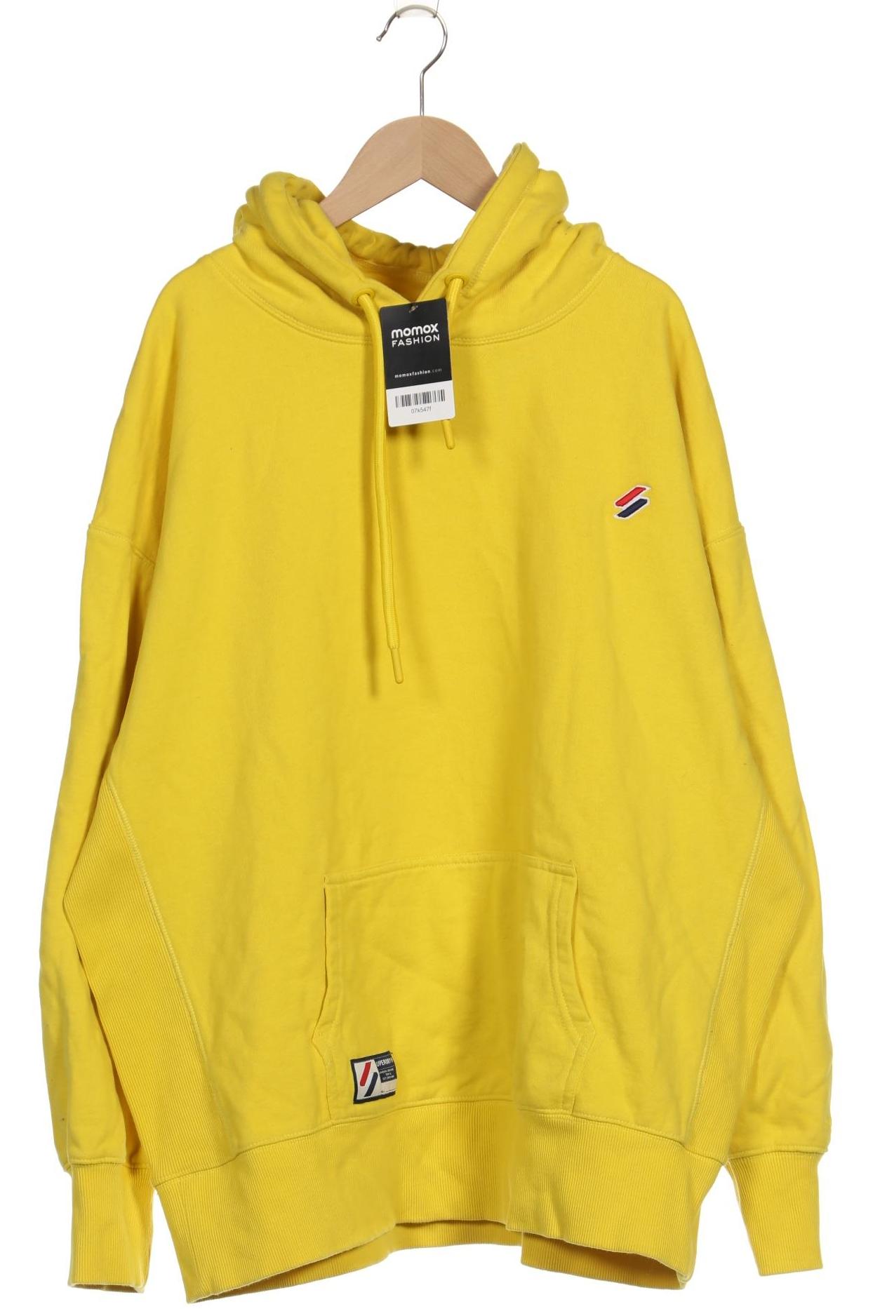 

Superdry Damen Kapuzenpullover, gelb, Gr. 38