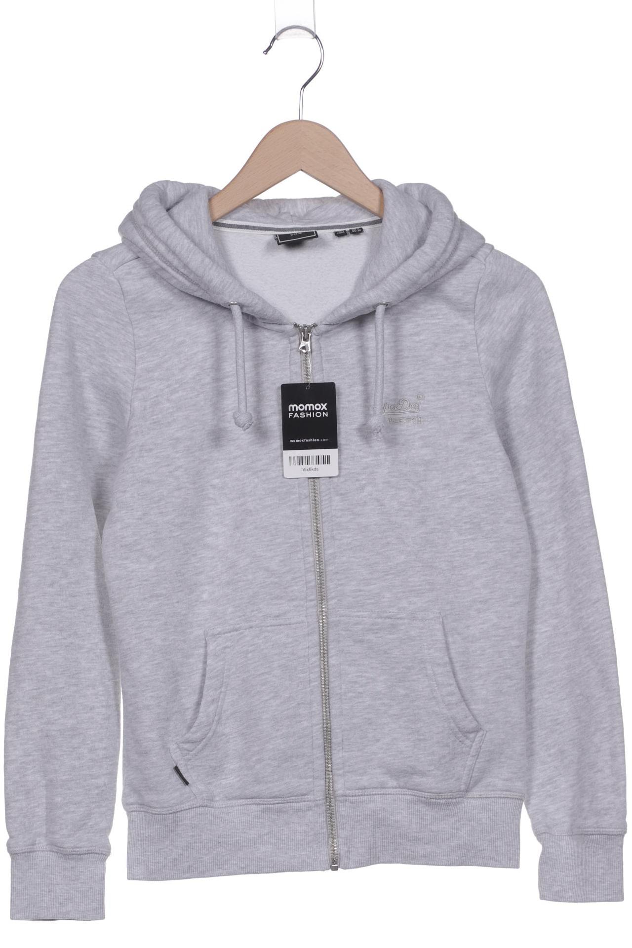 

Superdry Damen Kapuzenpullover, grau, Gr. 36