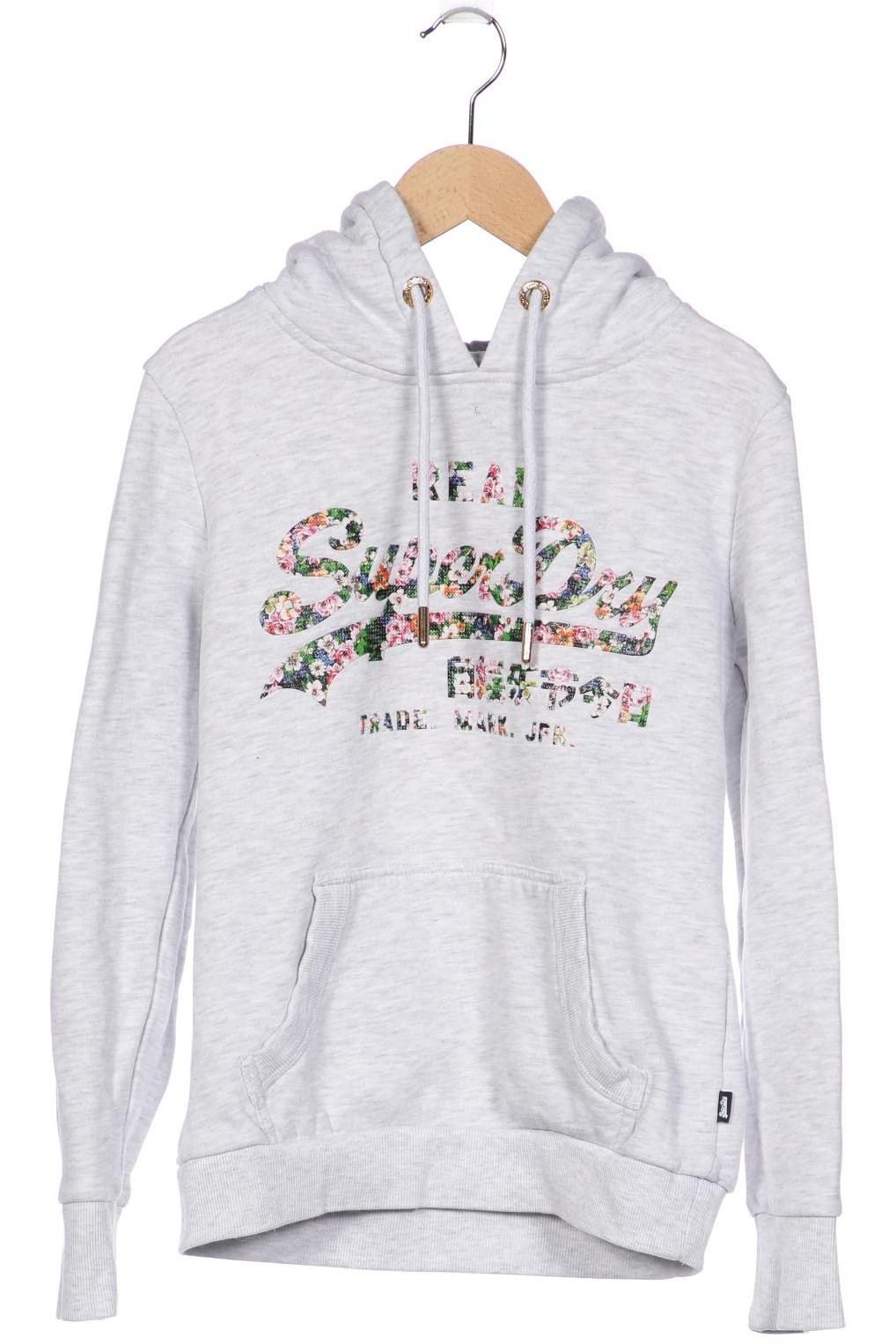 

Superdry Damen Kapuzenpullover, grau