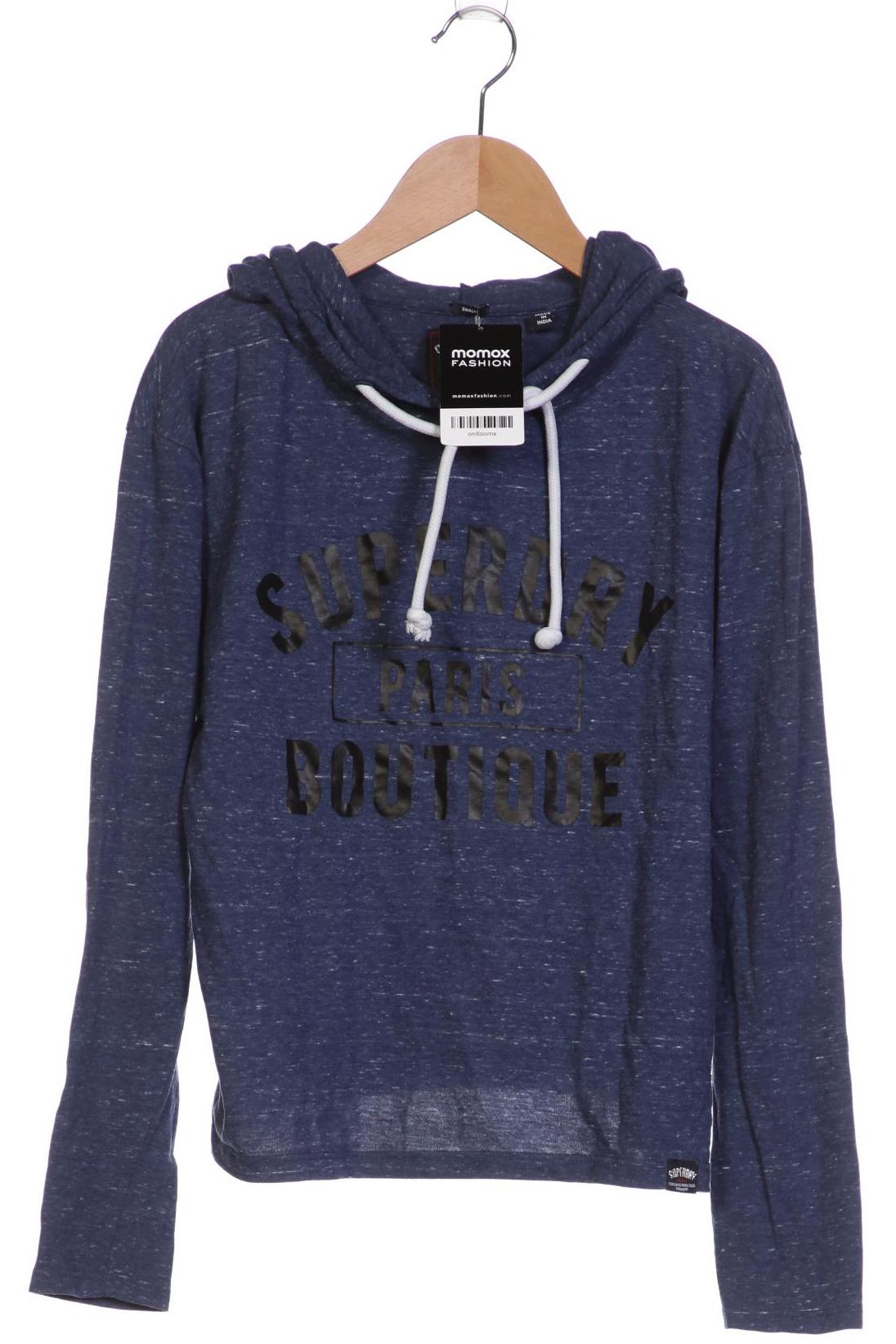 

Superdry Damen Kapuzenpullover, blau, Gr. 36