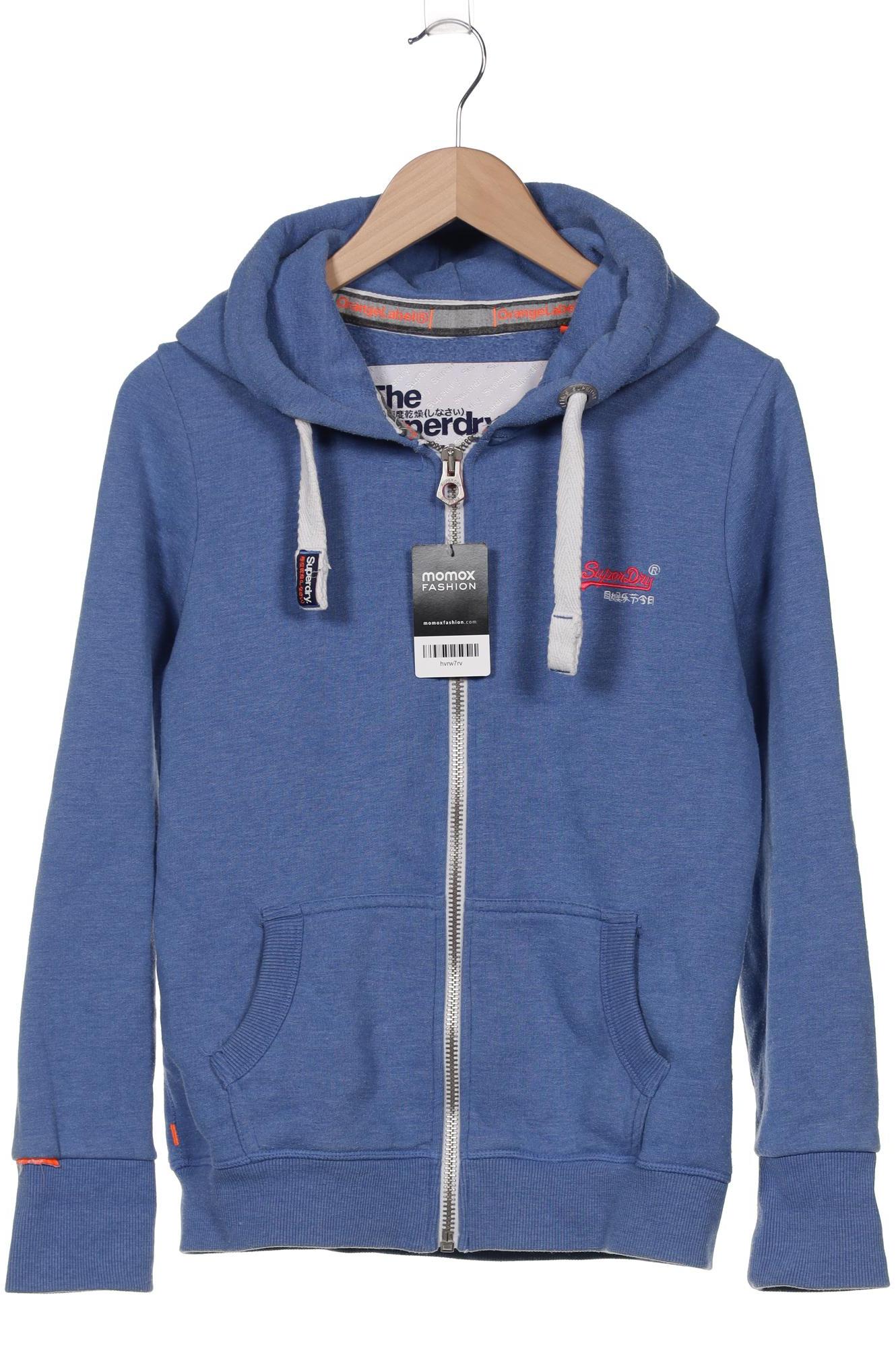 

Superdry Damen Kapuzenpullover, blau, Gr. 42