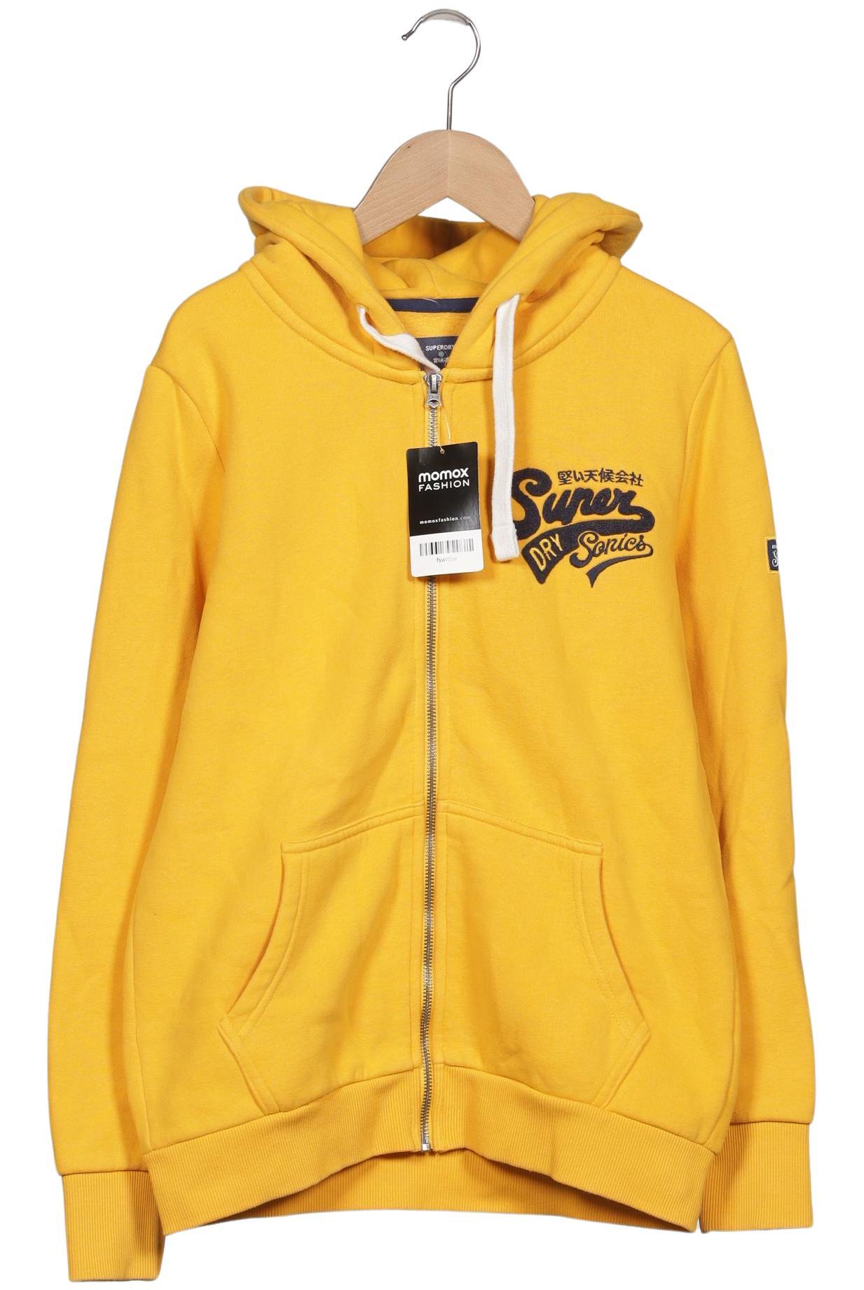 

Superdry Damen Kapuzenpullover, gelb, Gr. 40