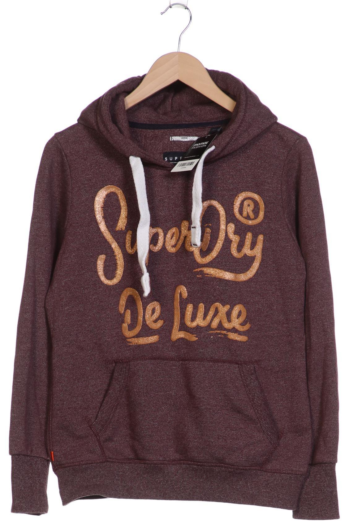 

Superdry Damen Kapuzenpullover, bordeaux, Gr. 38