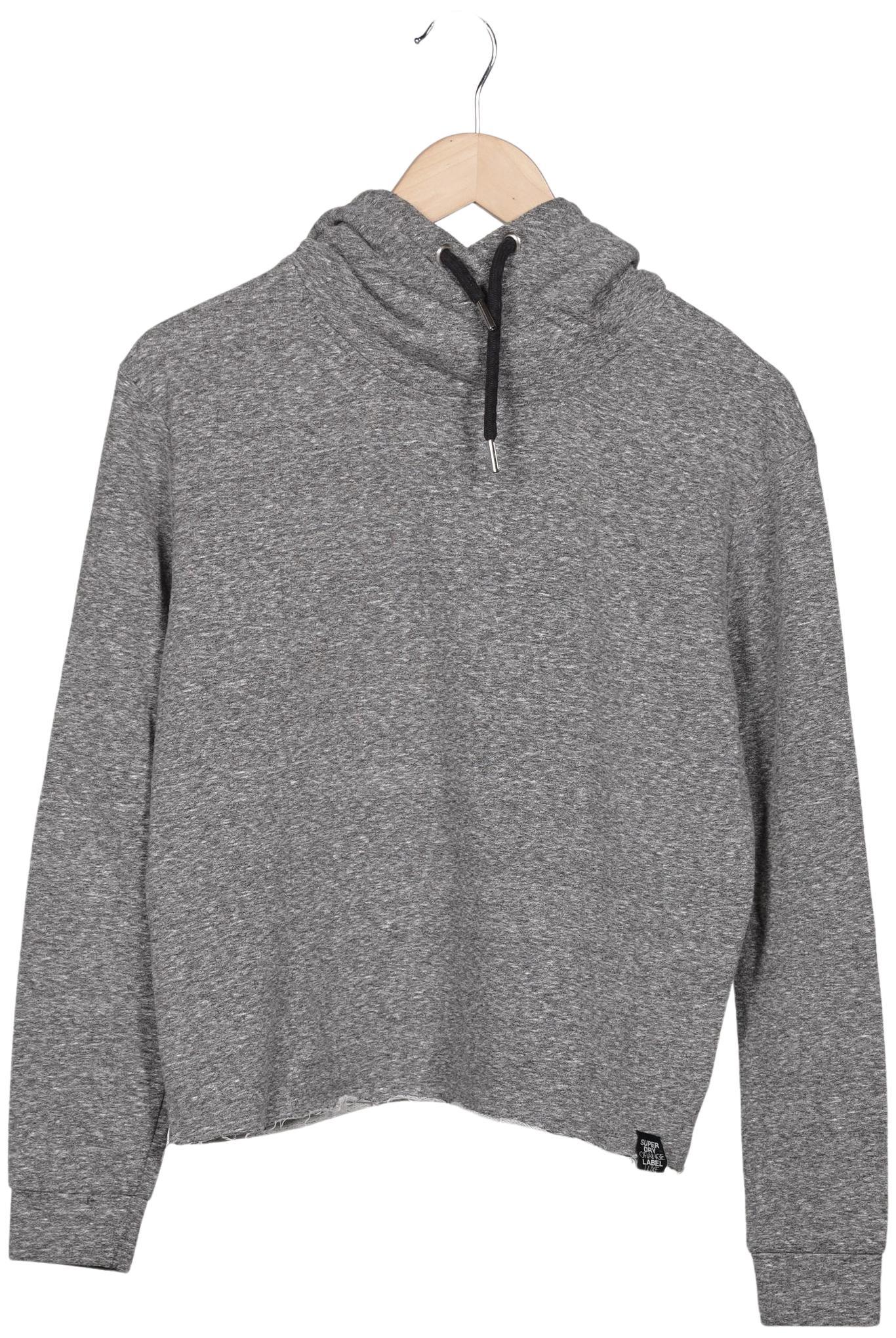 

Superdry Damen Kapuzenpullover, grau, Gr. 36