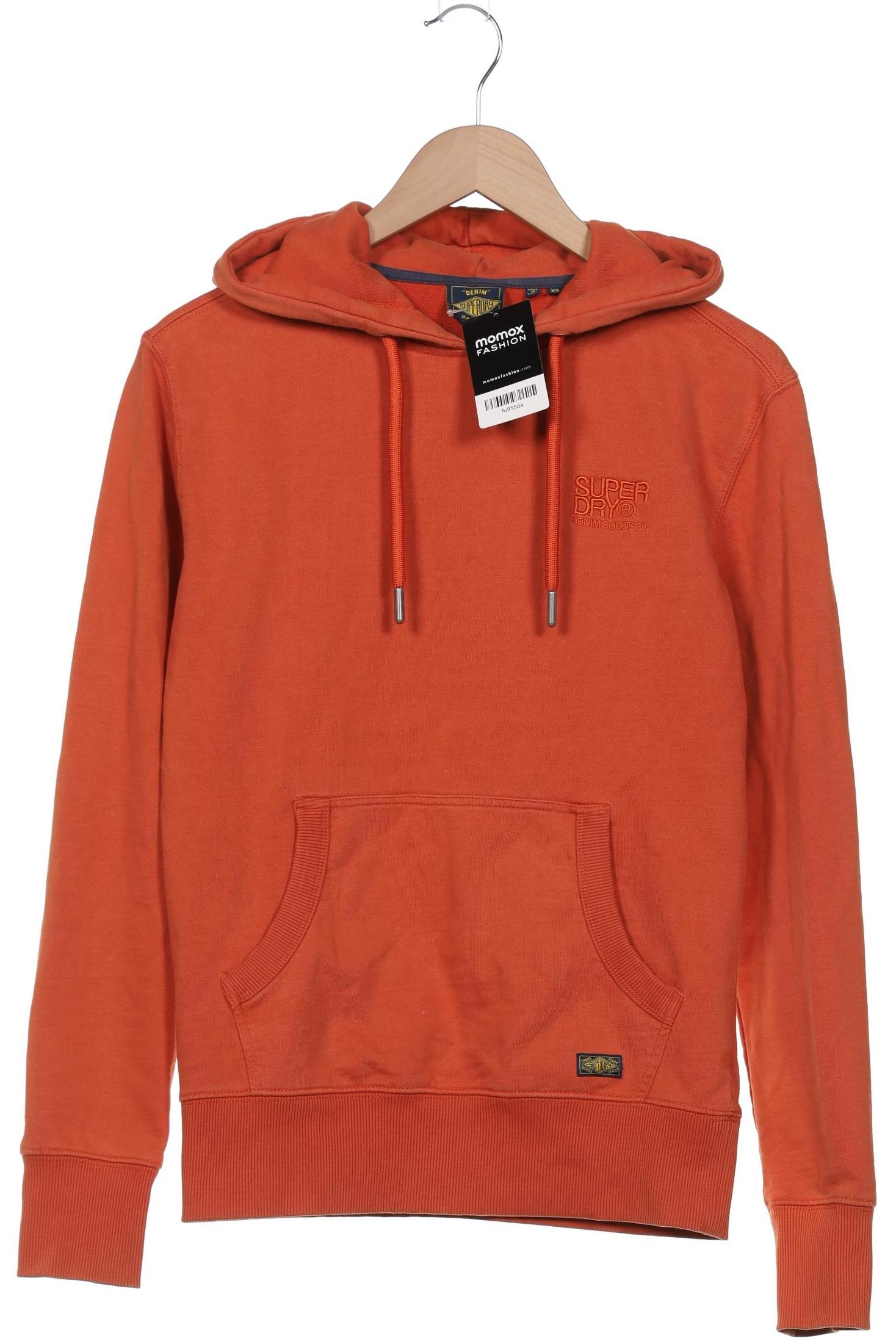 

Superdry Damen Kapuzenpullover, orange, Gr. 34