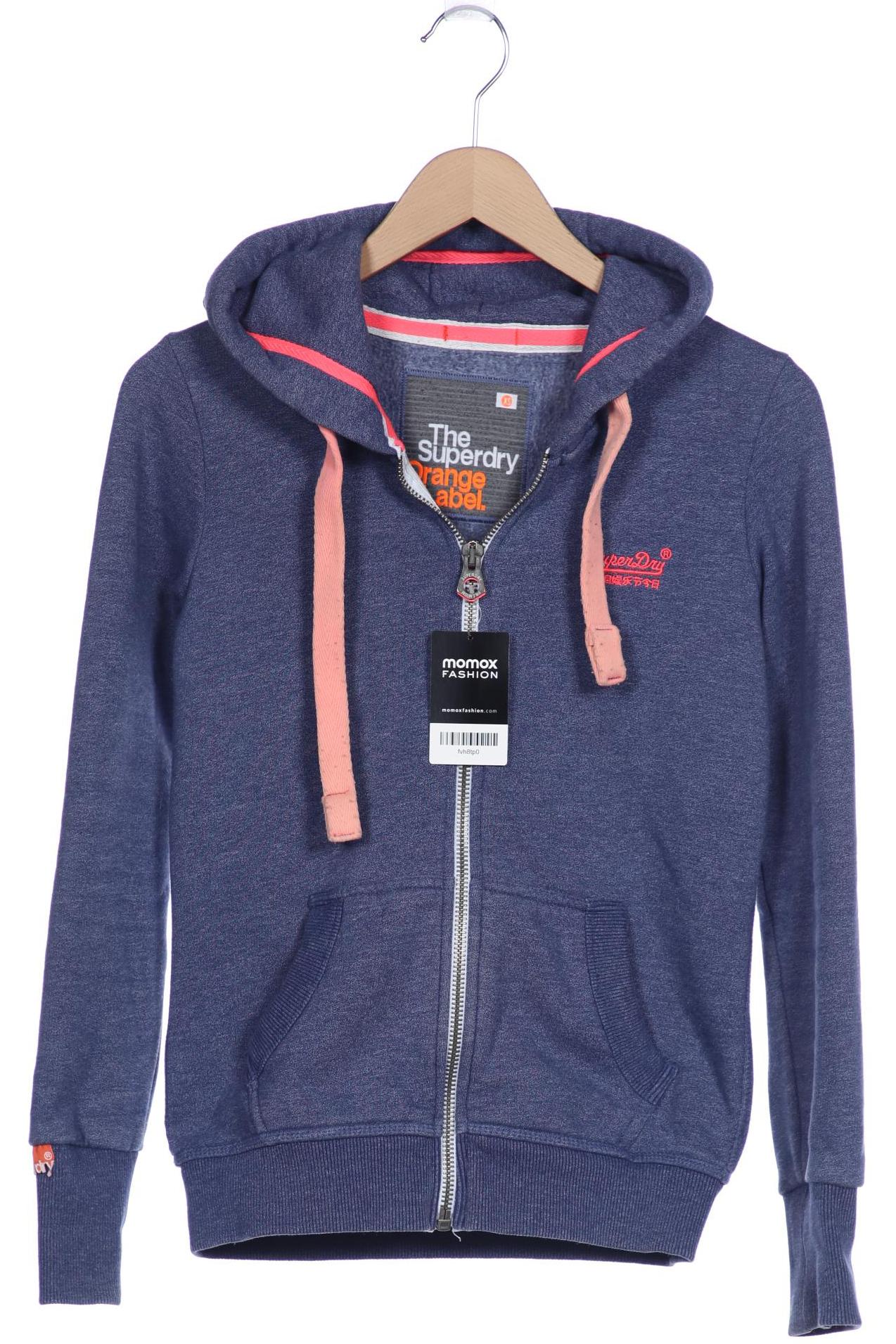 

Superdry Damen Kapuzenpullover, blau