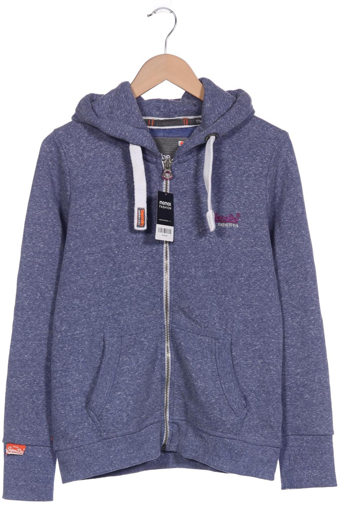 

Superdry Damen Kapuzenpullover, blau, Gr. 42