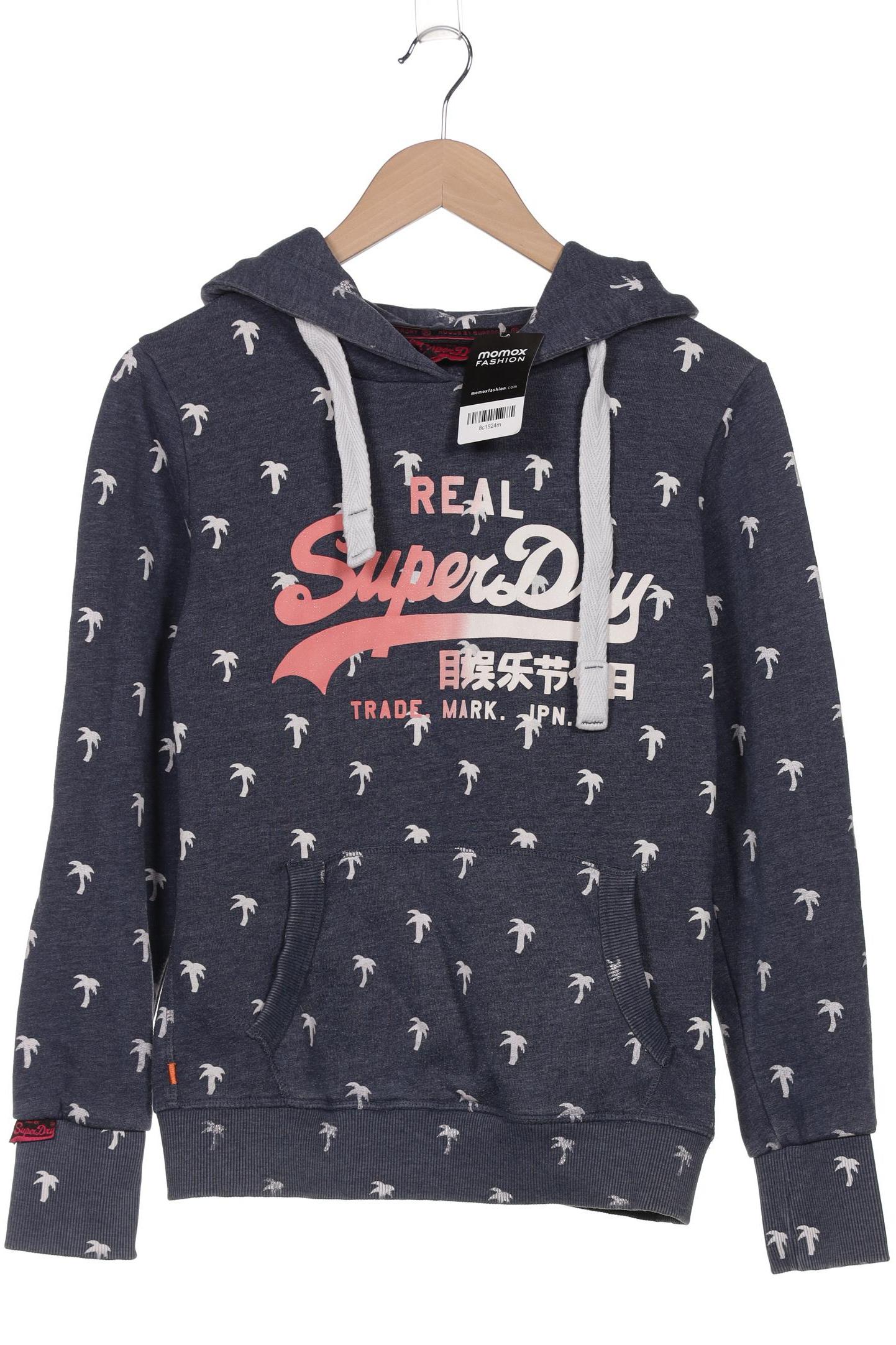 

Superdry Damen Kapuzenpullover, marineblau, Gr. 38